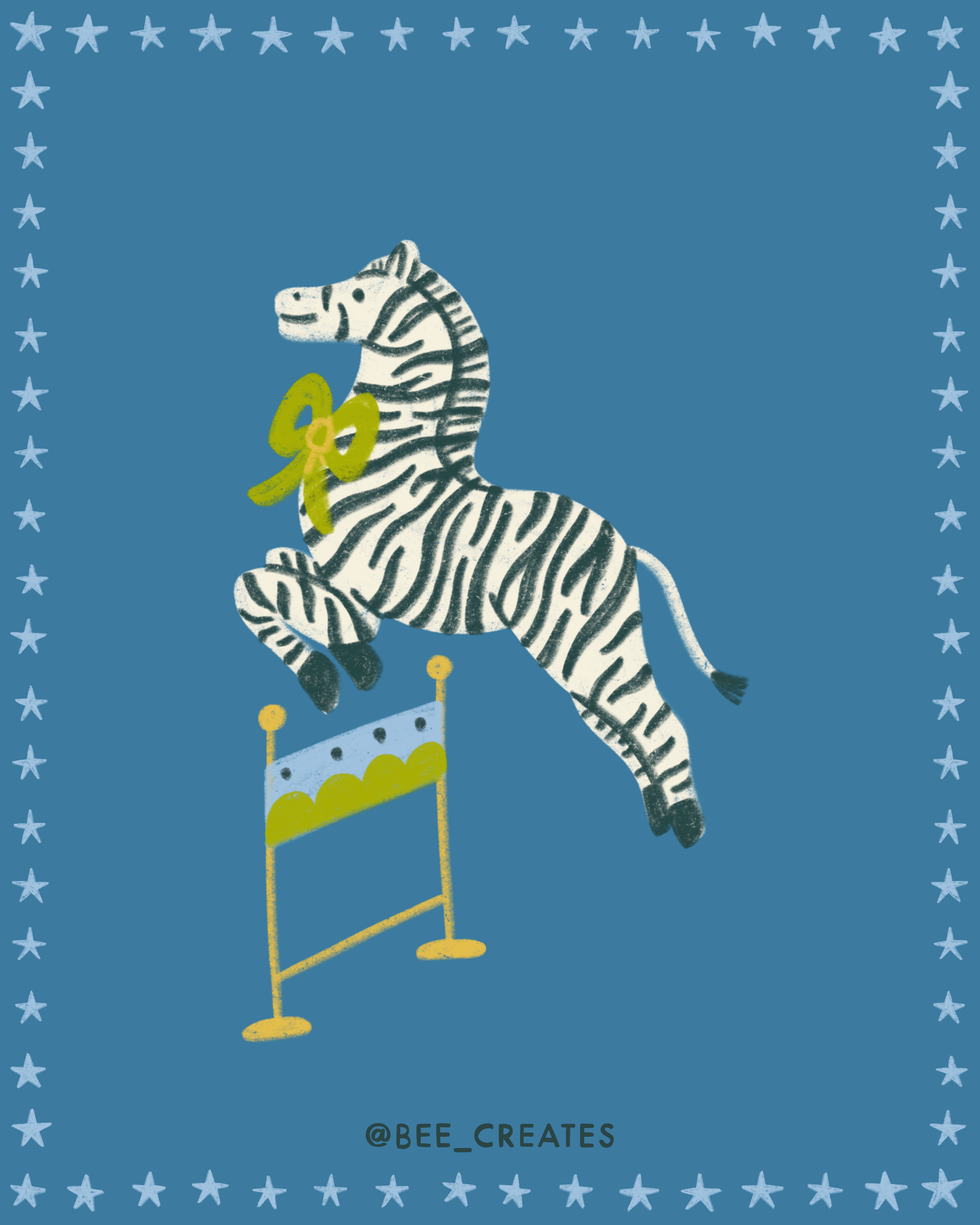 Zeke The Zebra | BEE25-E68