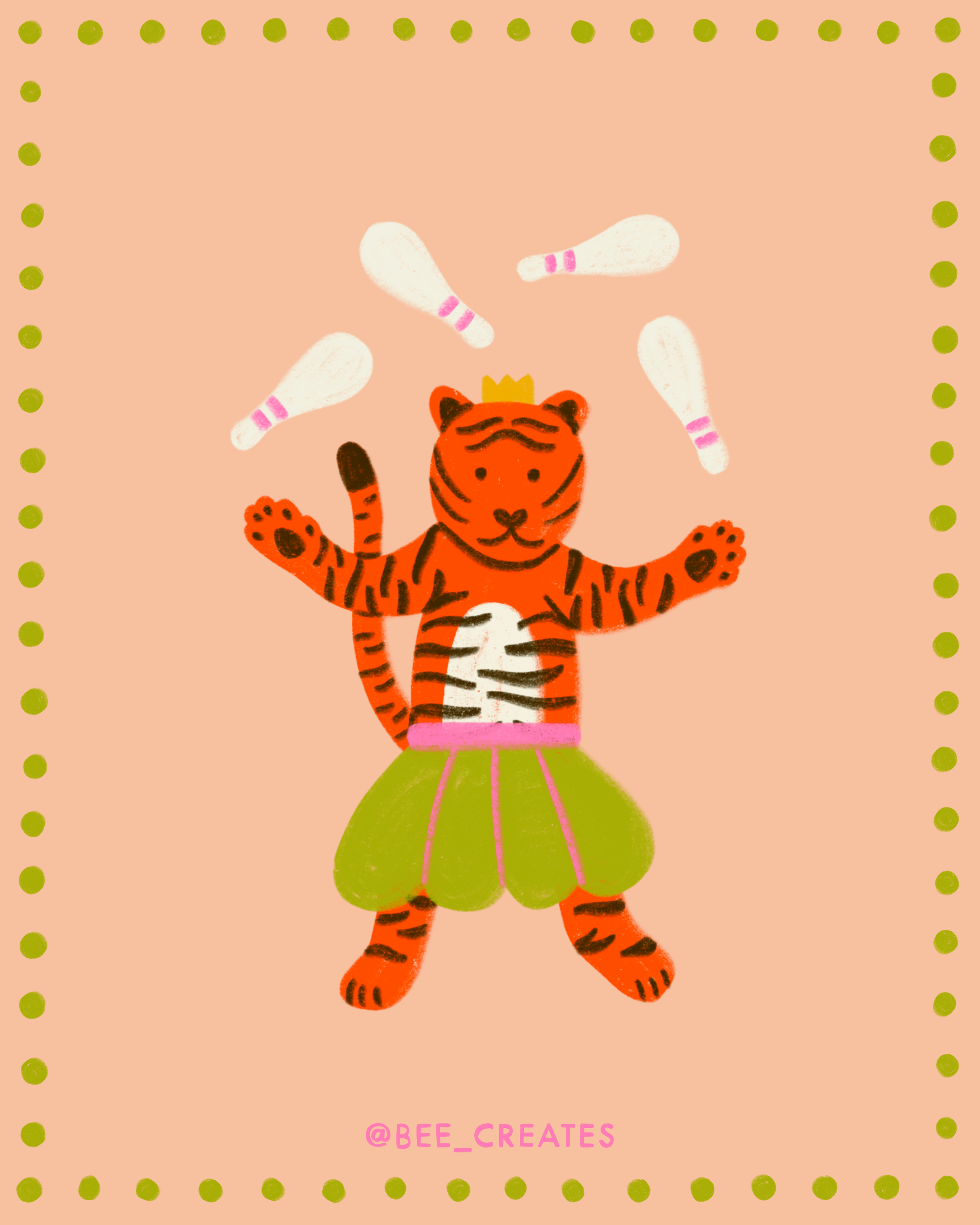 Theo The Tiger | BEE25-E70
