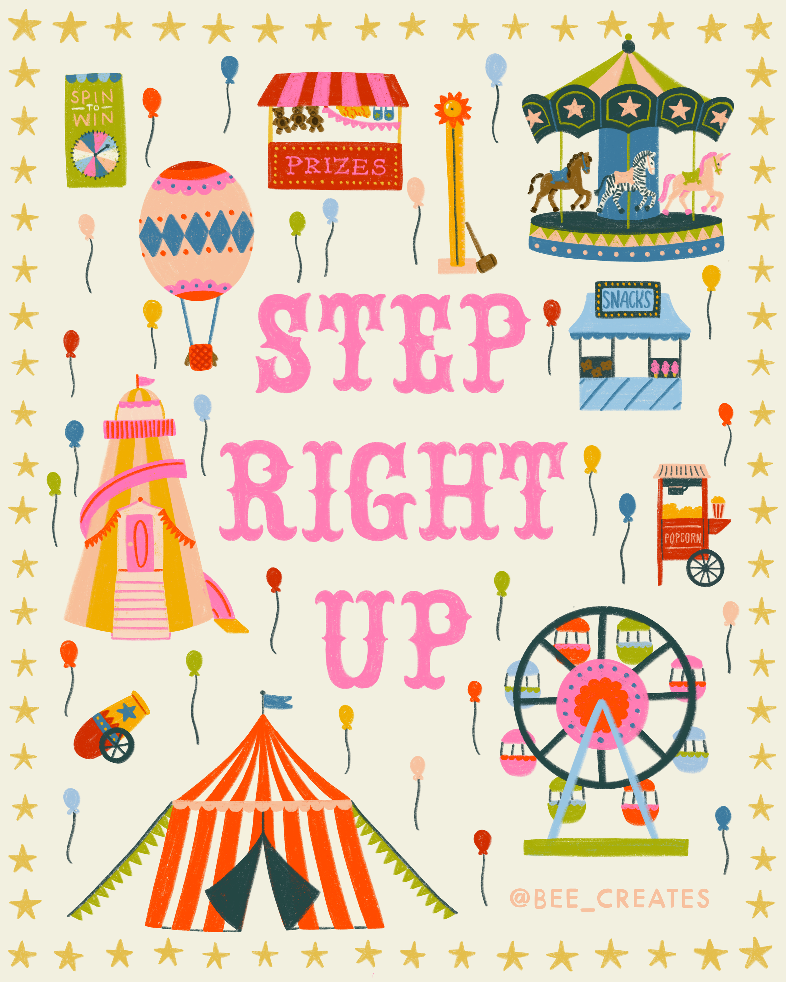 Step Right Up | BEE25-E77