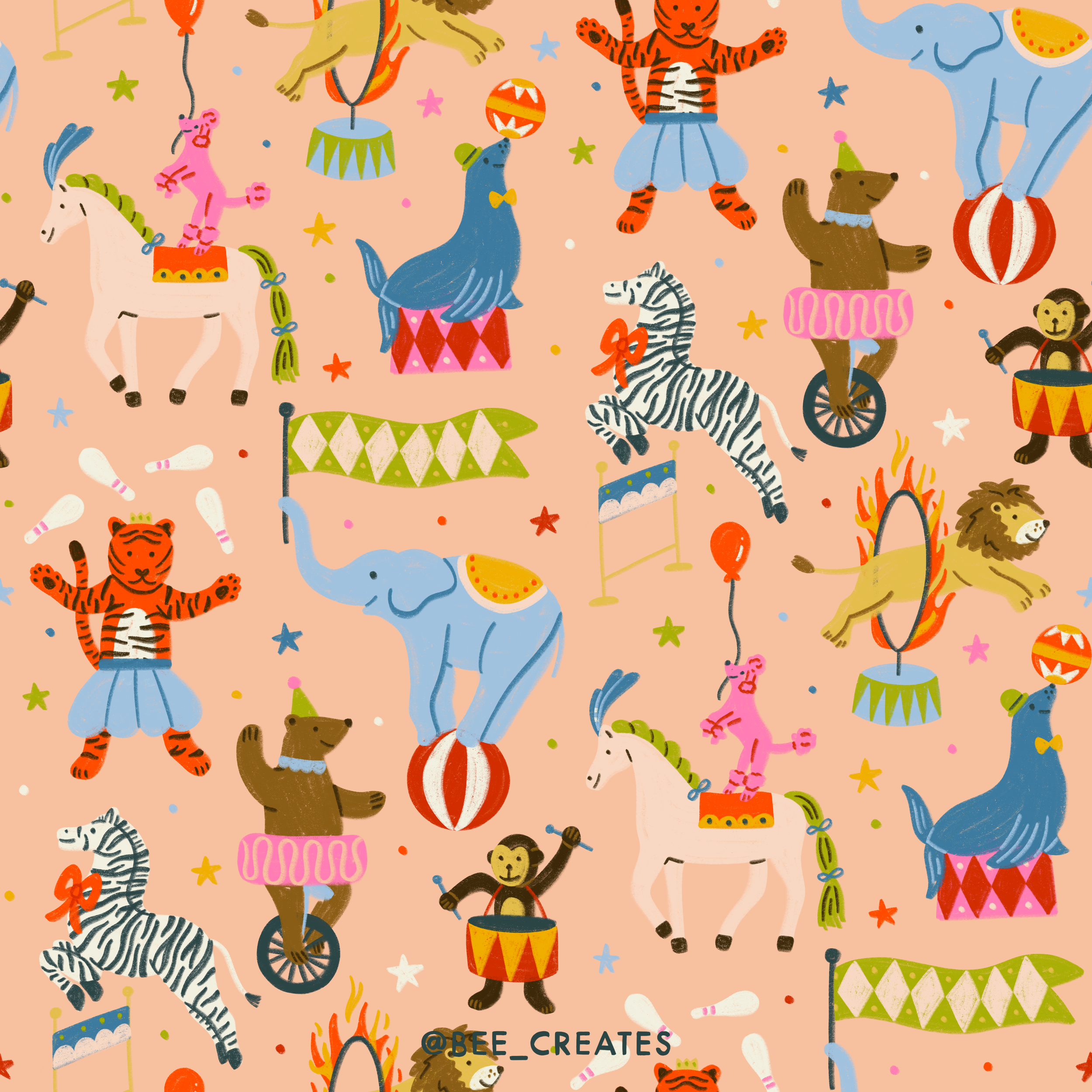 Marvelous Menagerie - Pink | BEE25-E85