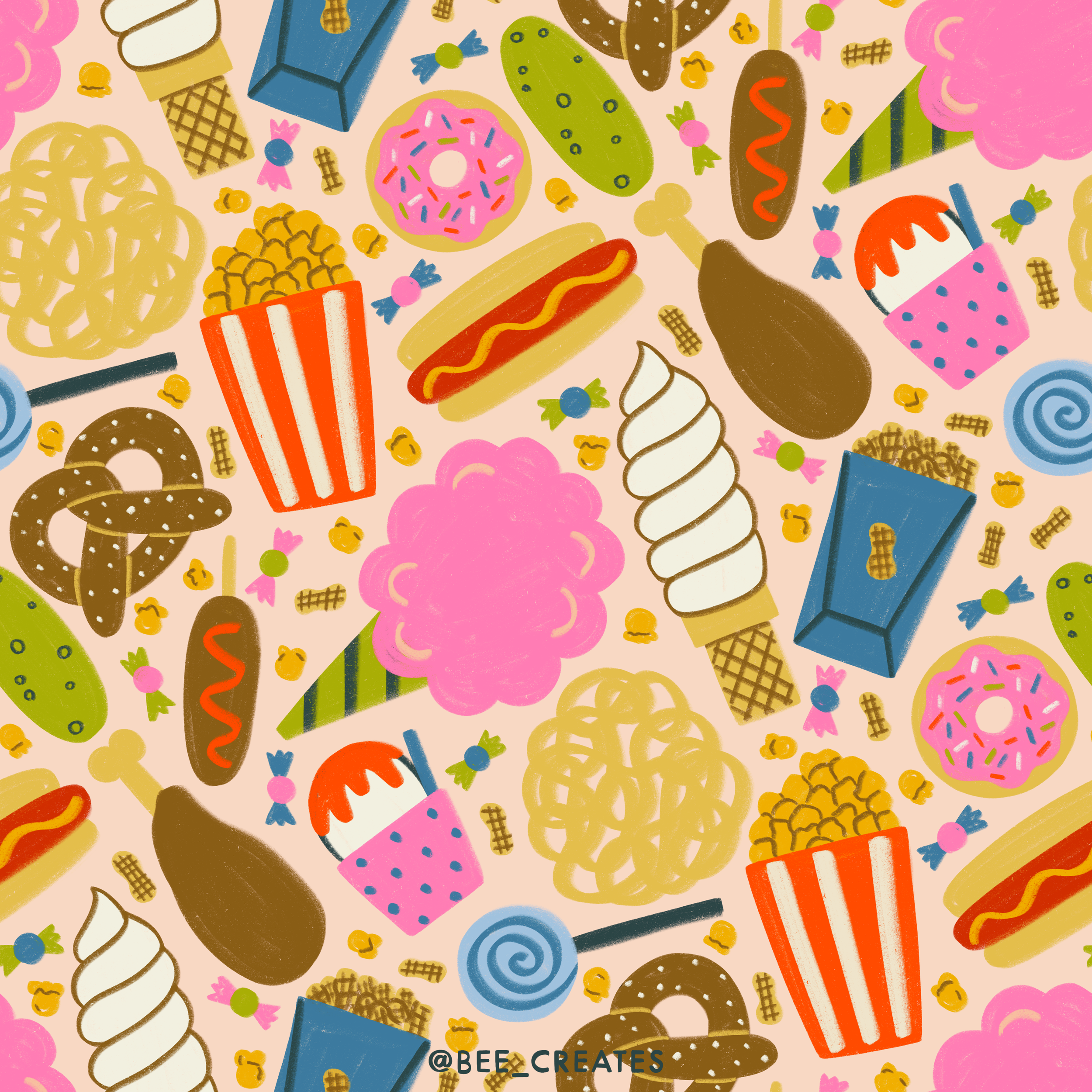 Sweet &amp; Salty - Light Pink | BEE25-F04