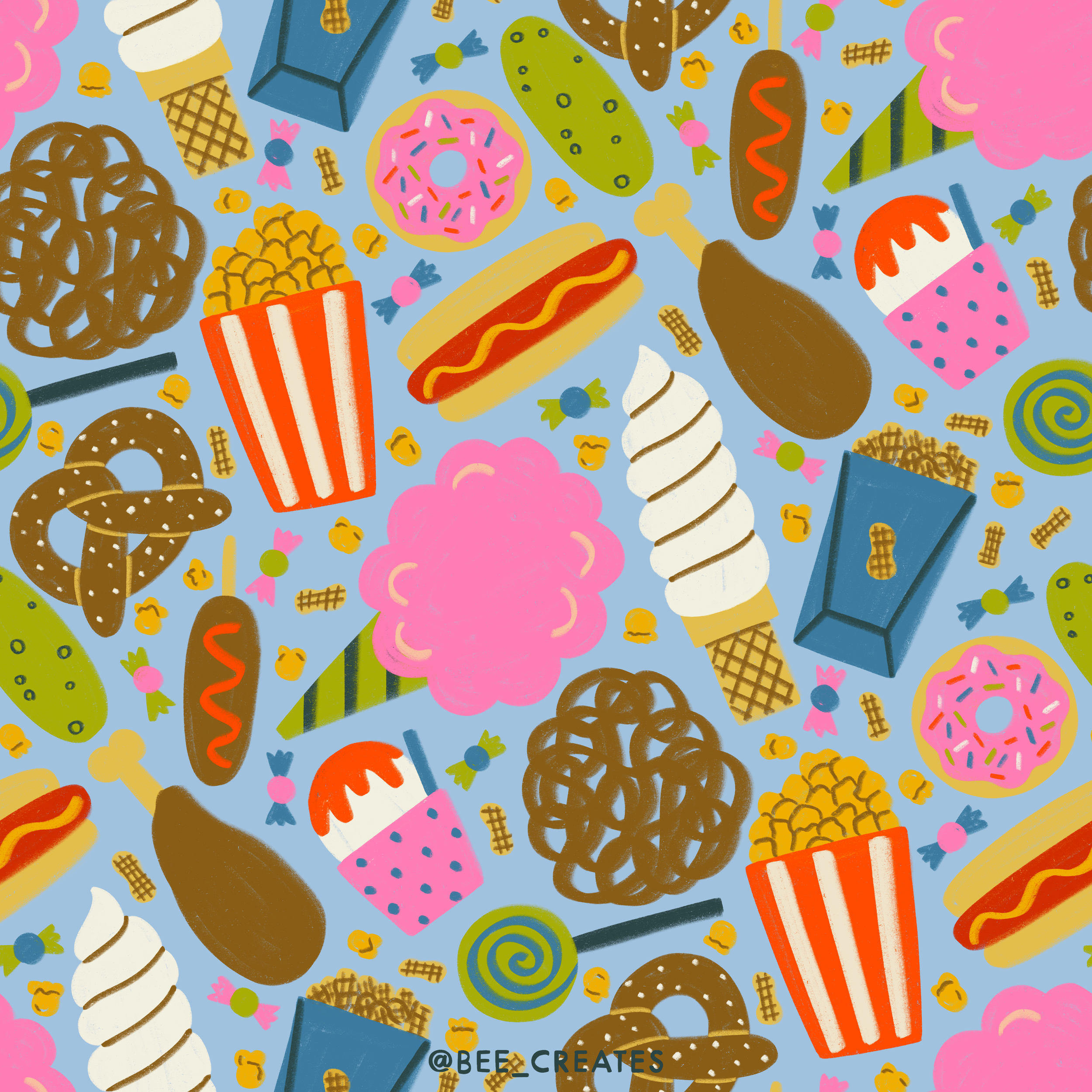 Sweet &amp; Salty - Light Blue | BEE25-F03