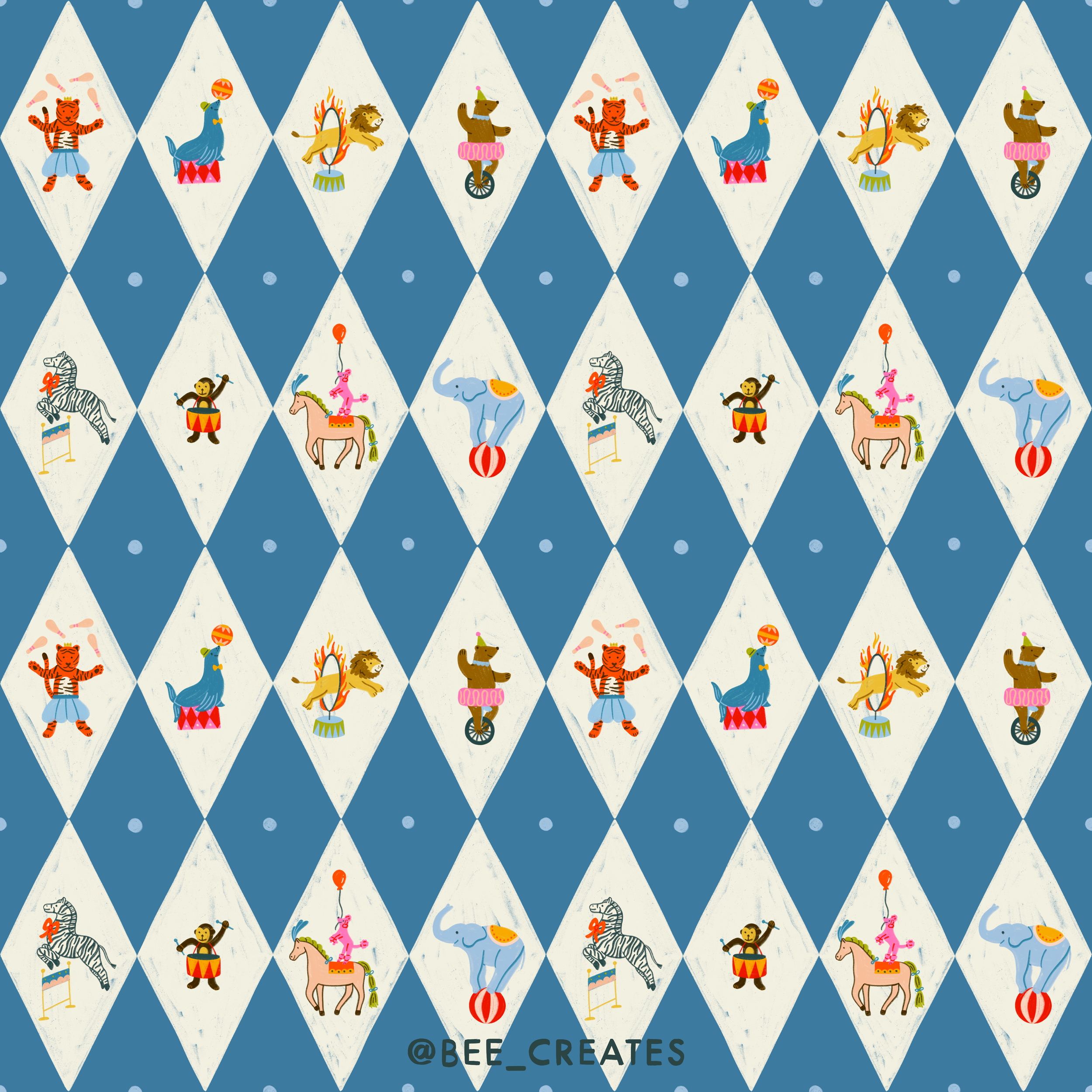 Paws &amp; Applause - Blue | BEE25-F19