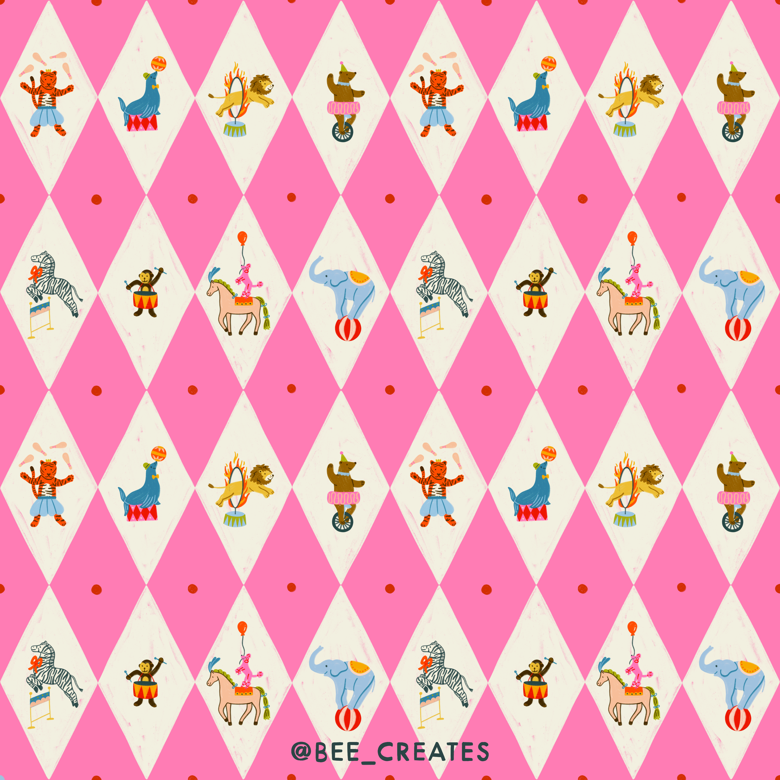Paws &amp; Applause - Hot Pink | BEE25-F21