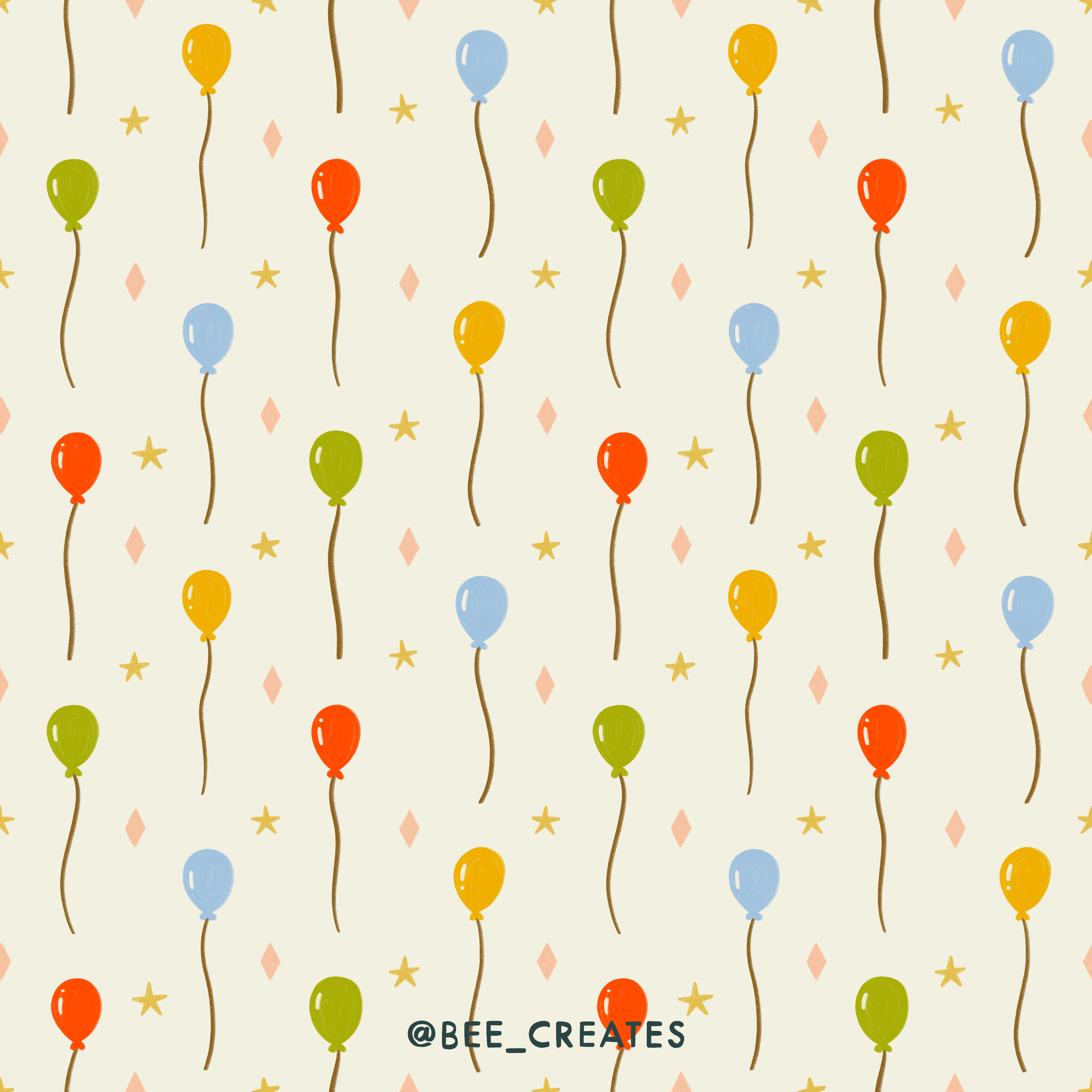 Big Top Balloons - White 1 | BEE25-F12