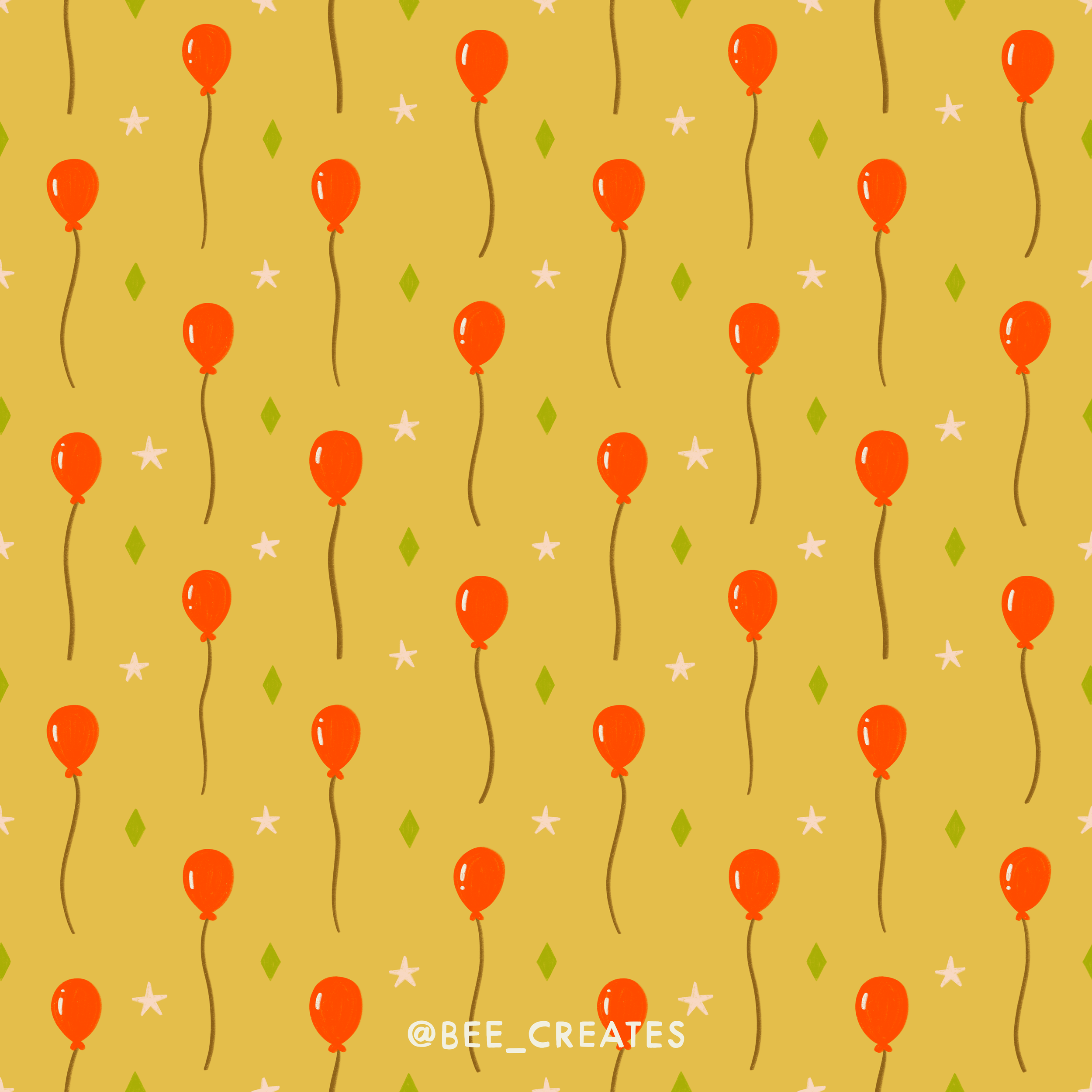 Big Top Balloons - Butter | BEE25-F15