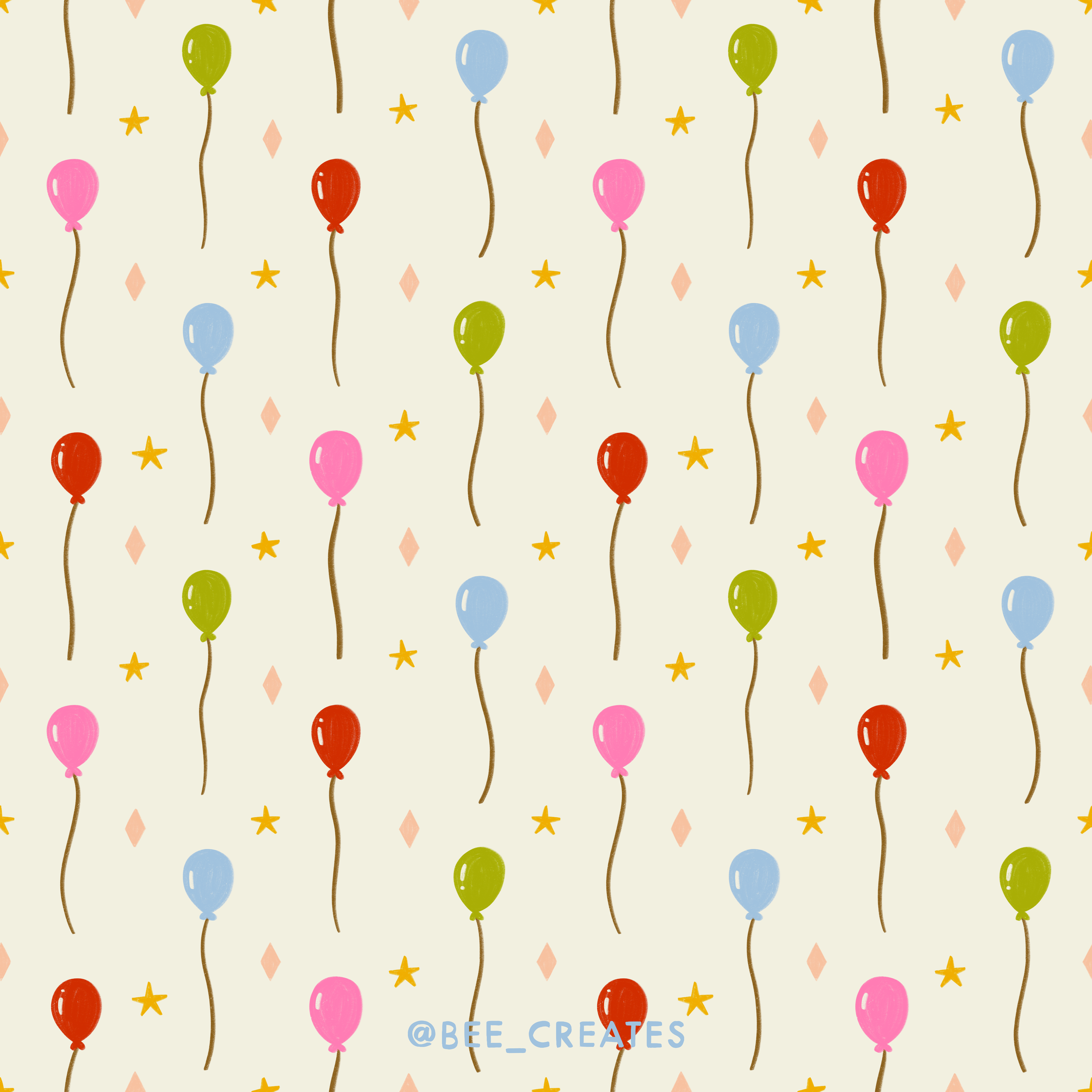 Big Top Balloons - White 2 | BEE25-F17