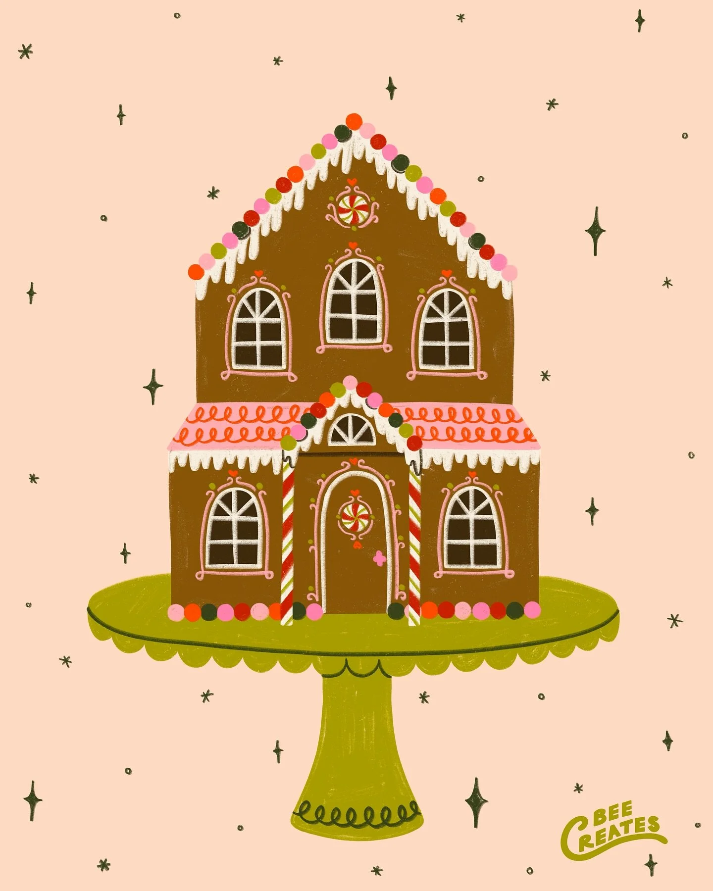 For some reason drawing gingerbread houses is SO FUN.

Candy Maximalism for #12daysofcreativecheer @12daysofcreativecheer 

We&rsquo;ve decided to try something different, tags all us hosts, and @12daysofcreativecheer so all the work can live here an