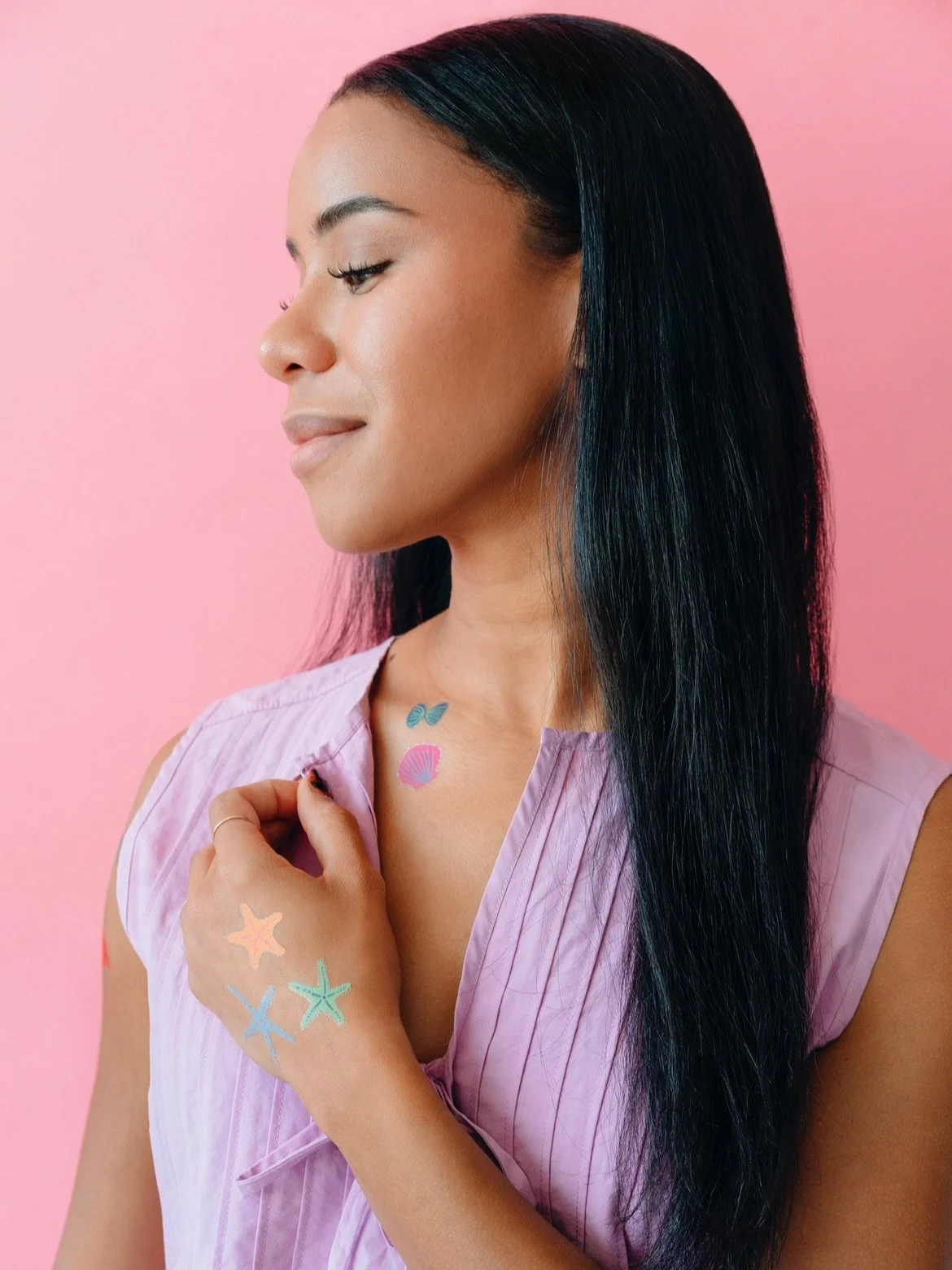 Fun new collaboration with @tattly 🐚