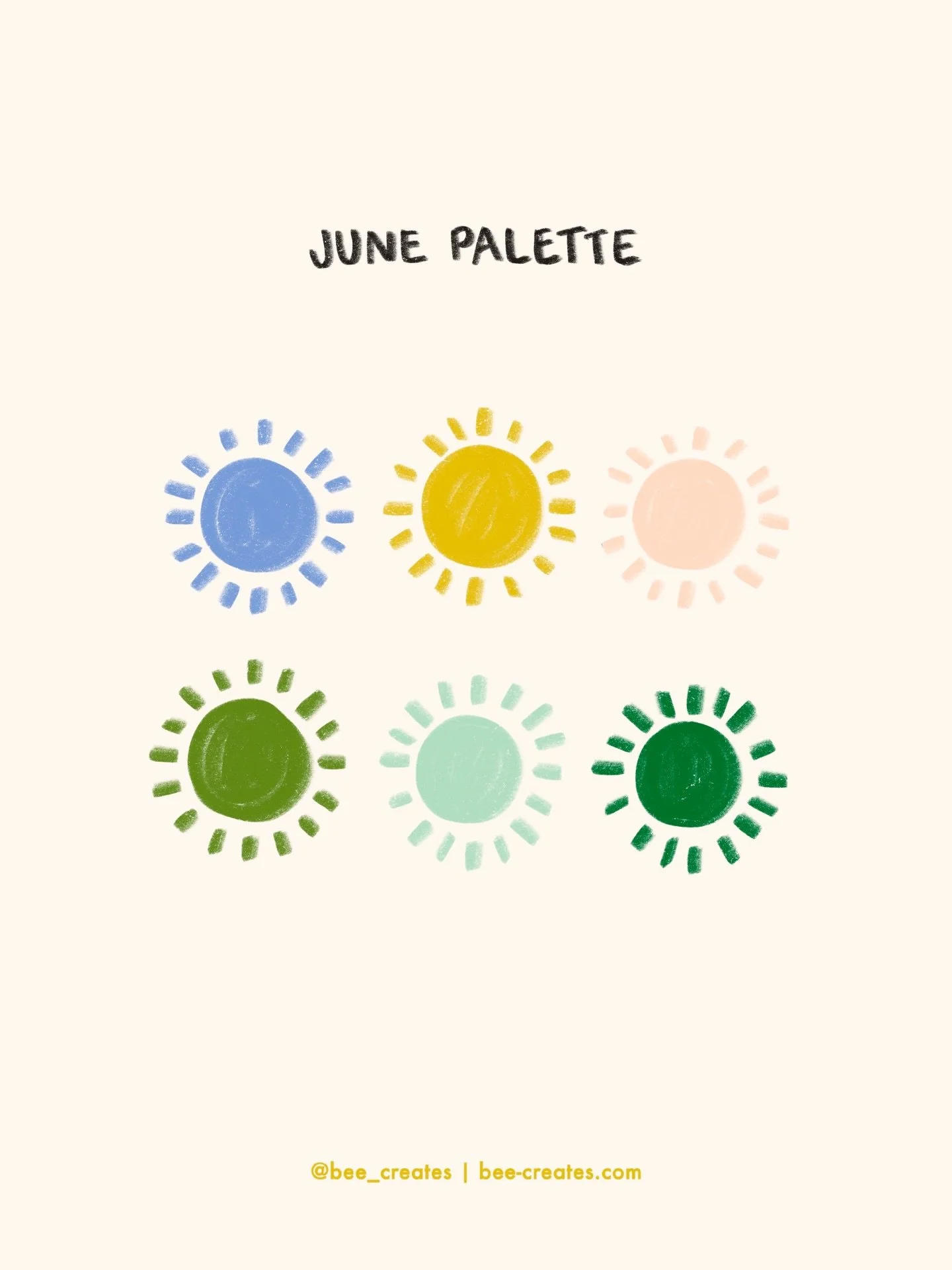 Which is your fav??

#colorpalettes #colorinspo #summercolors #hellojune #artistinspo