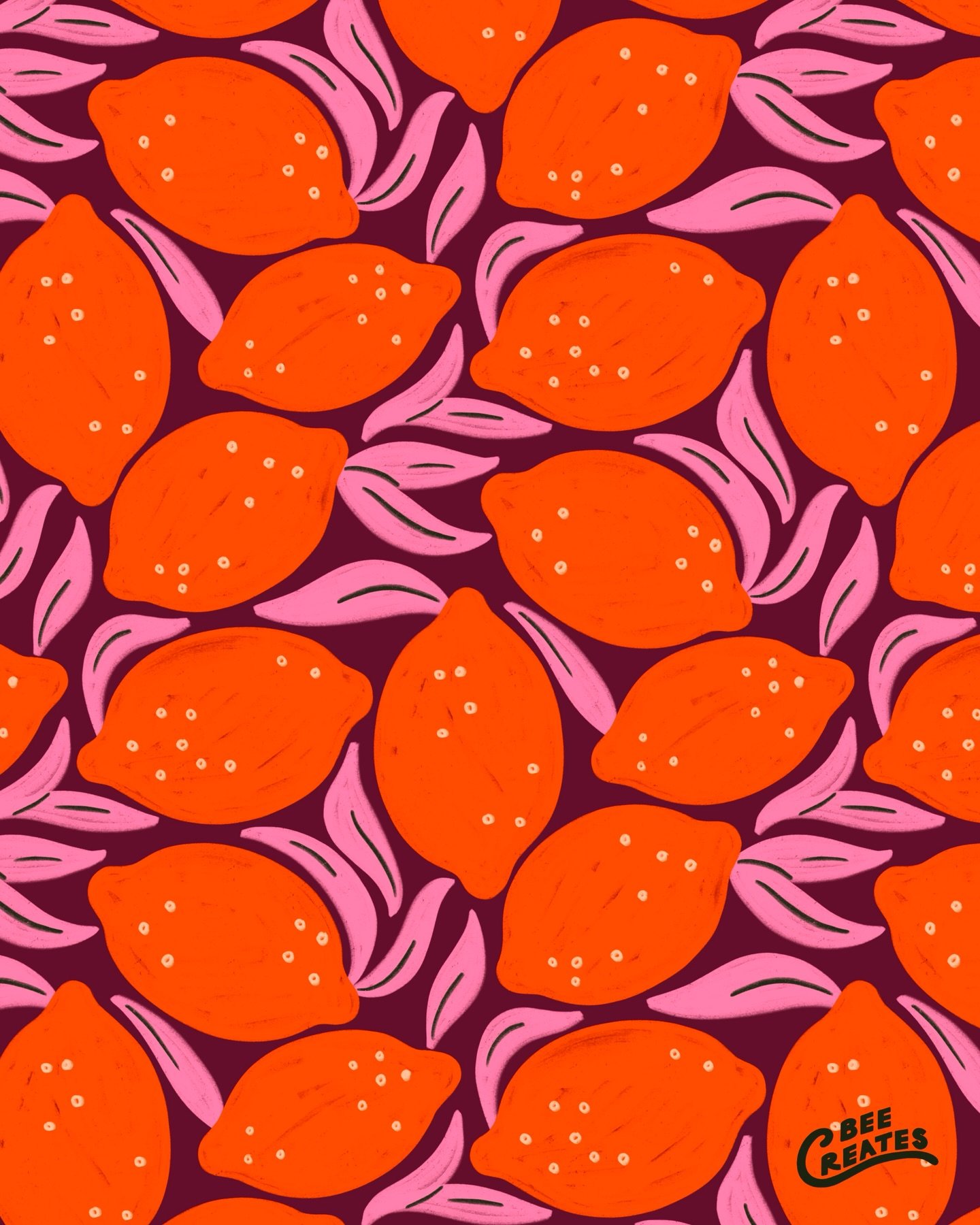Market stroll 🍋 Y&rsquo;all I make this pattern and then I made the lemons pink, and I&rsquo;M OBSESSED. Which color combo is your fav??

#pinklemonade #surfacepatterndesign #repeatpattern #summerillustration #lemonart