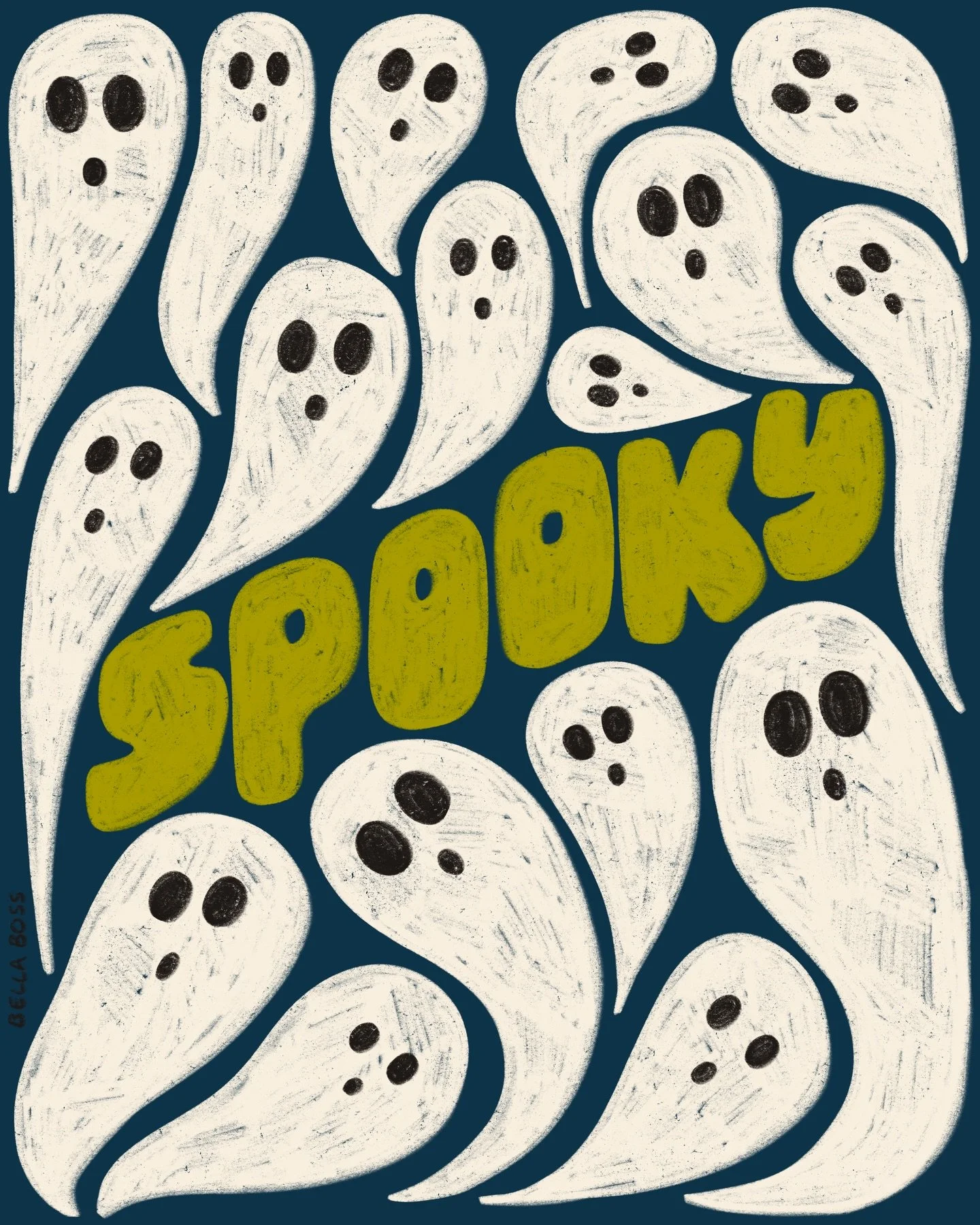 SpooOOooOoooOOOoooOoooky!!!

Happy Halloween | Spooky | October Vibes | Fall Aesthetic | Placement Illustration | Surface Design | Art for Licensing | Hand Lettering