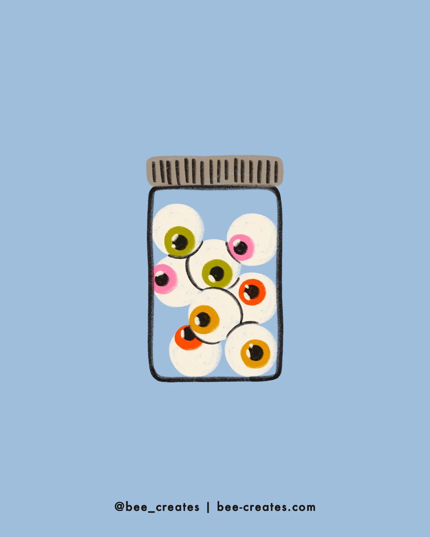 Eye Spy 👁️

Happy Halloween | Spooky | October Vibes | Fall Aesthetic | Placement Illustration | Surface Design | Art for Licensing | Repeat Pattern