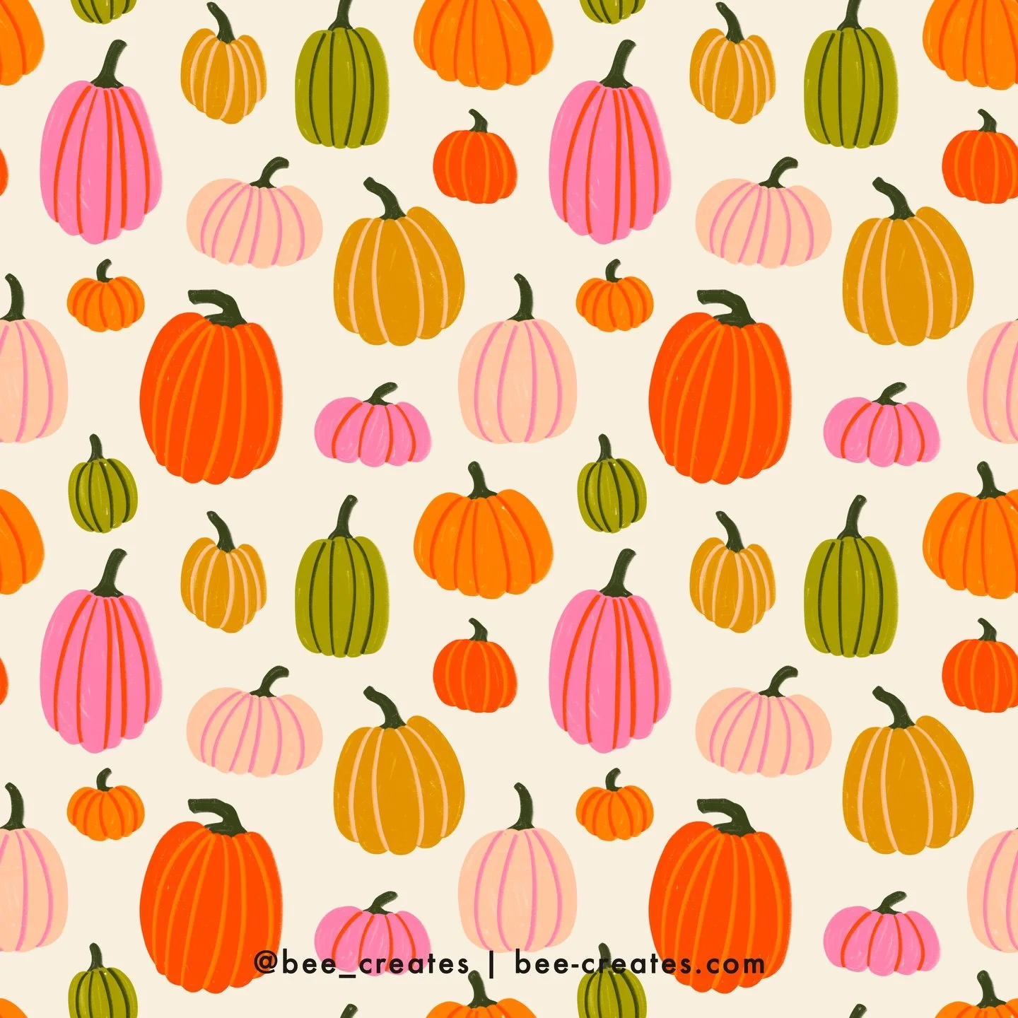 Hey gourdeous 🍂

Happy Halloween | Spooky | October Vibes | Fall Aesthetic | Placement Illustration | Surface Design | Art for Licensing | Repeat Pattern | Pumpkins