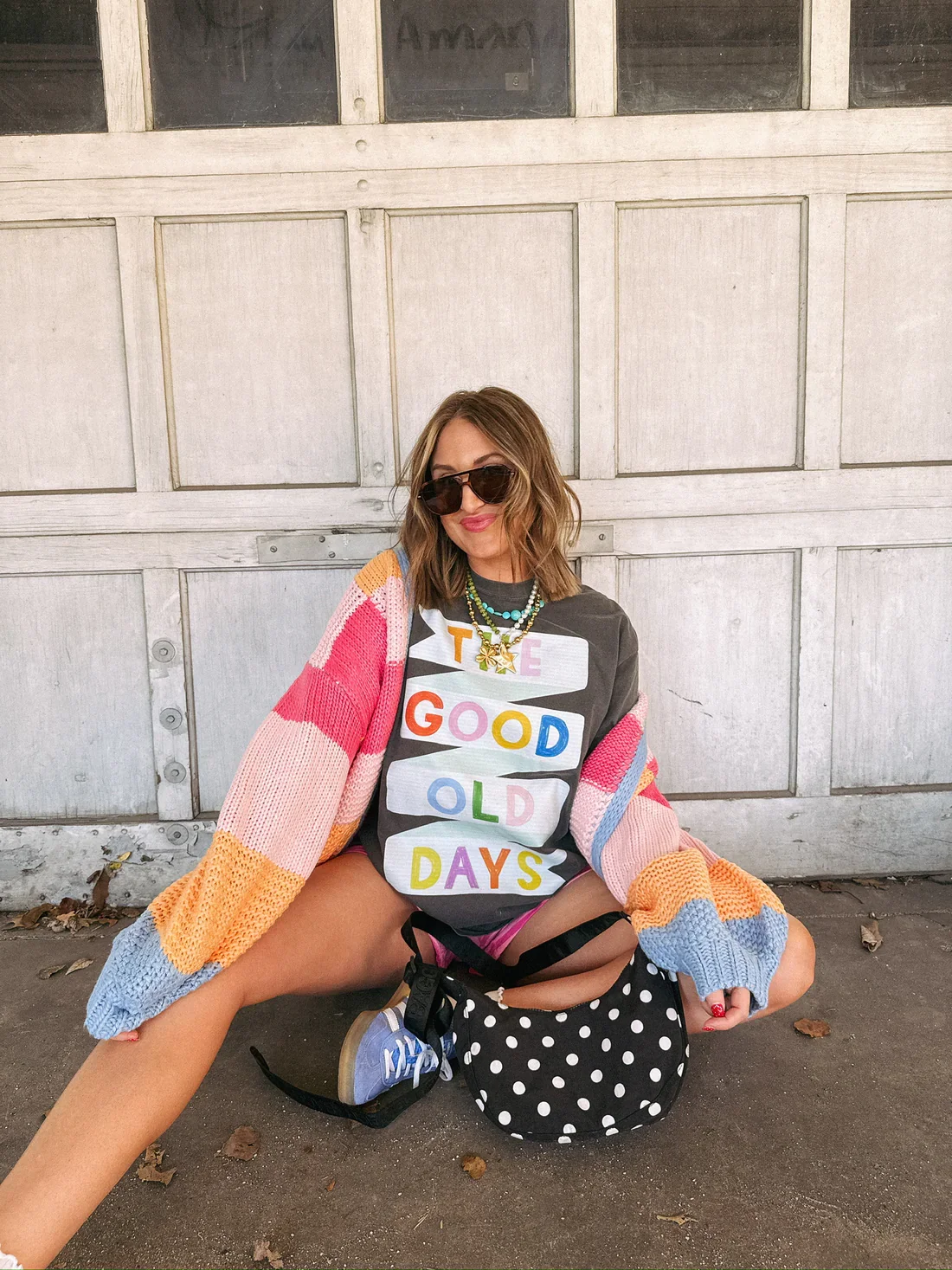 The Good Old Days Tee - Gray