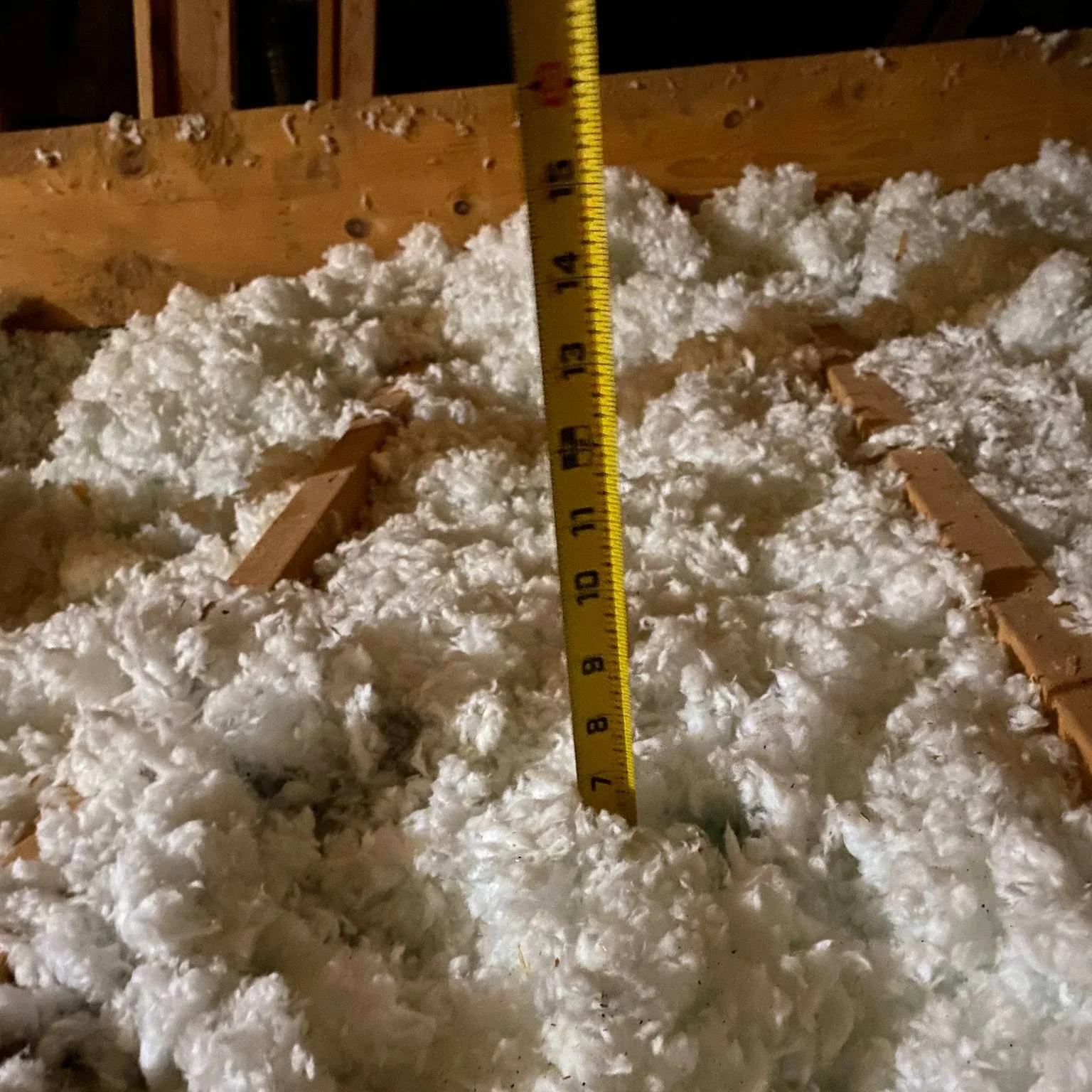 🟠⚫️ AC running nonstop? ⚫️🟠
Your attic insulation might be the problem. Many homes only have about R19 (about 7&quot; deep), while most local municipality codes call for R38+ ( about 13&quot; deep). 
-
We&rsquo;ve helped homeowners upgrade&mdash;an