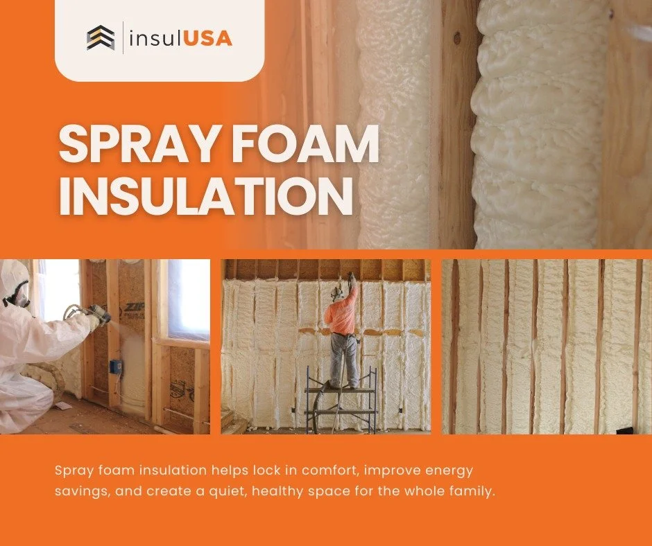 💡 DID YOU KNOW? Spray foam is one of the best ways to boost comfort and energy savings.

✔️ Keeps the air you want inside, where it belongs
✔️ Cuts down on energy bills
✔️ Creates a quieter, healthier home for the whole family 🏡

At insulUSA, we ma