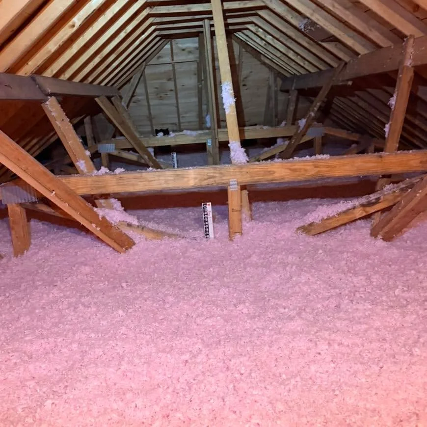✅ We just topped-off another attic with blown-in fiberglass insulation &mdash; fully ready for the summer heat quickly approaching!

As insulation contractors, we always remind homeowners: your attic is one of the biggest energy losers in most homes.