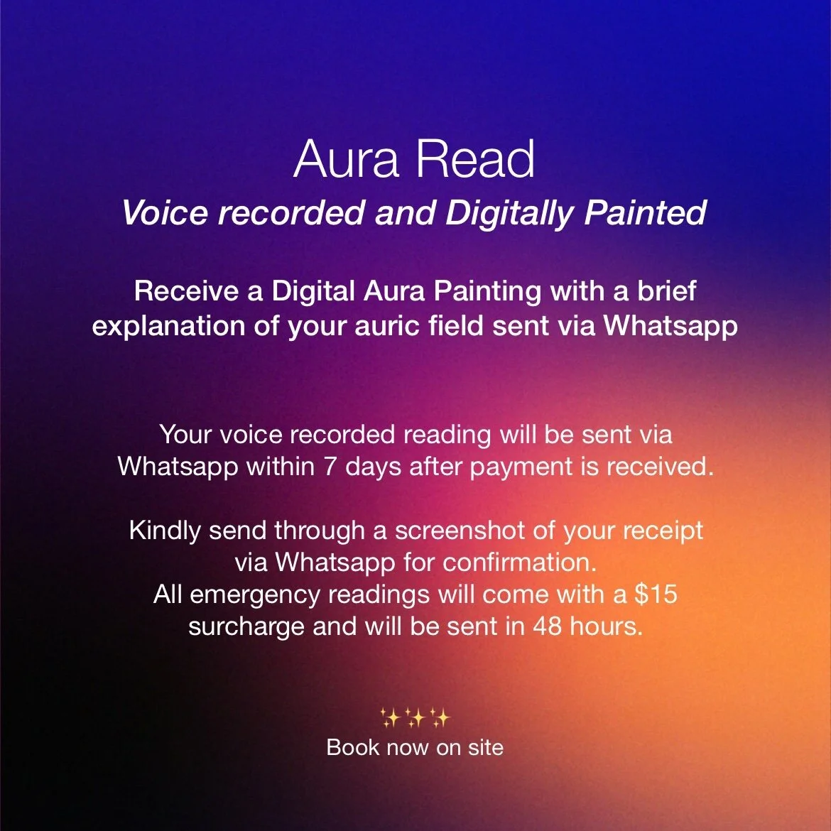 Quick Aura Painting + Reading