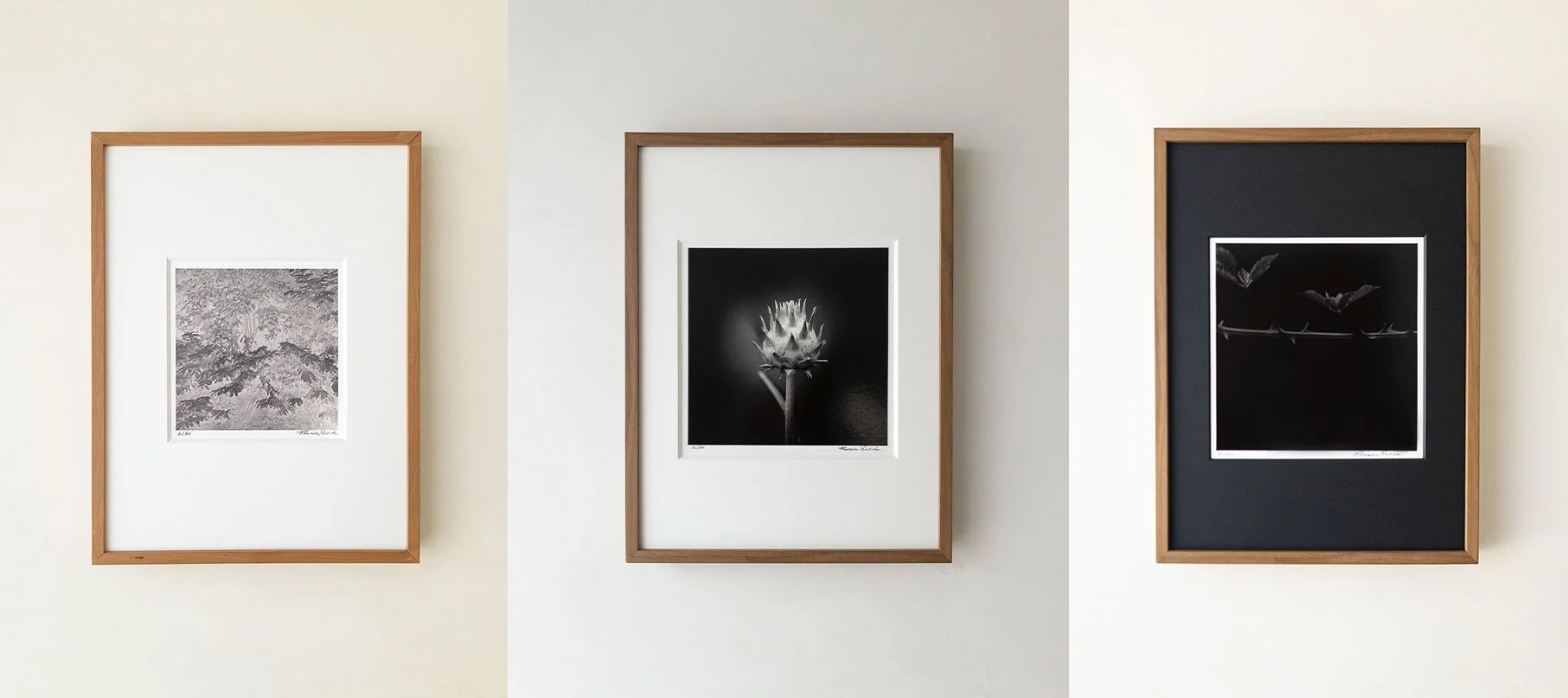 Authentic black and white limited edition art prints