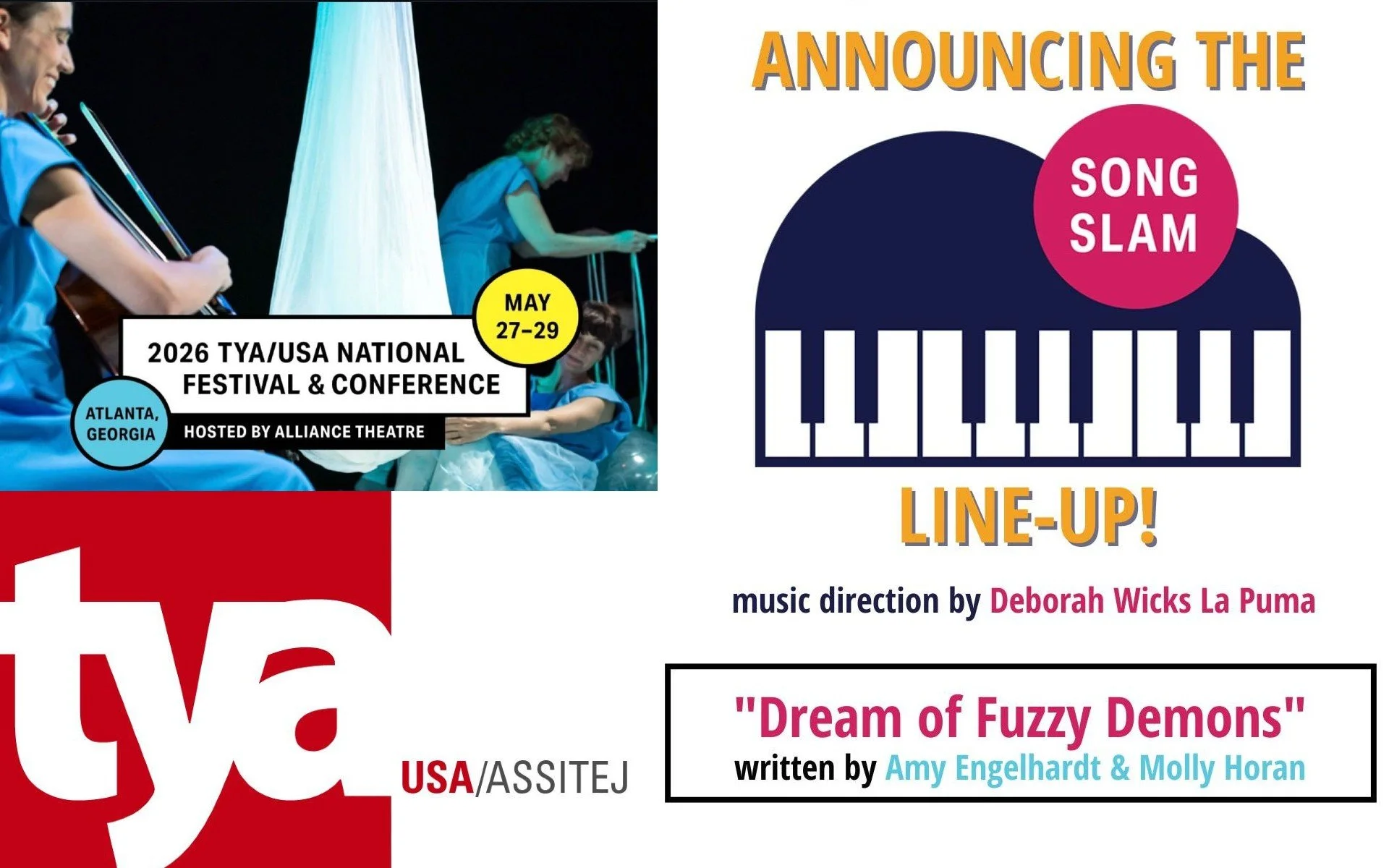 Theatre for Young Audiences Conference: SONG Slam