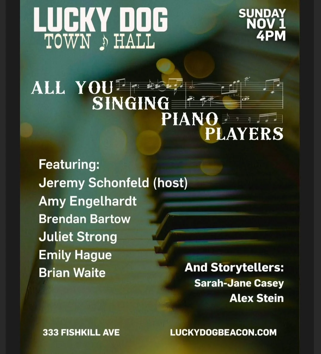 All You Singing Piano Players!