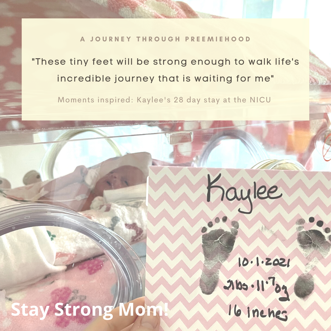 Tiny feet to walk life's incredible journey in store for me. Stay Strong Mom!.png