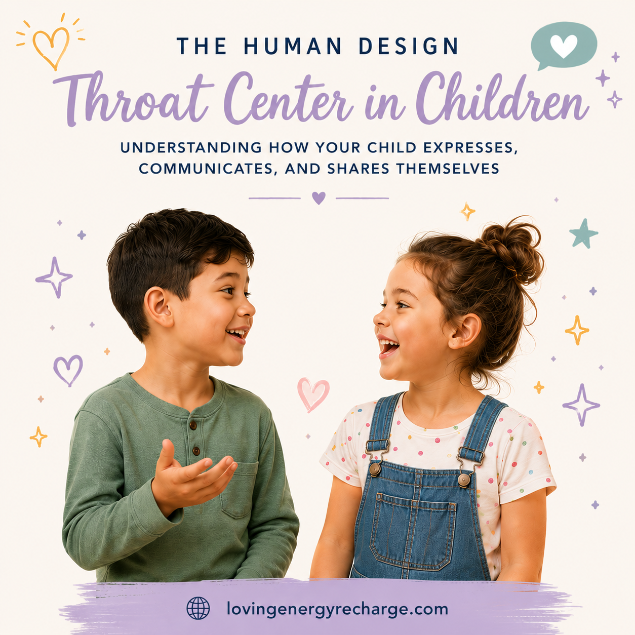 The Human Design Throat Center in Children