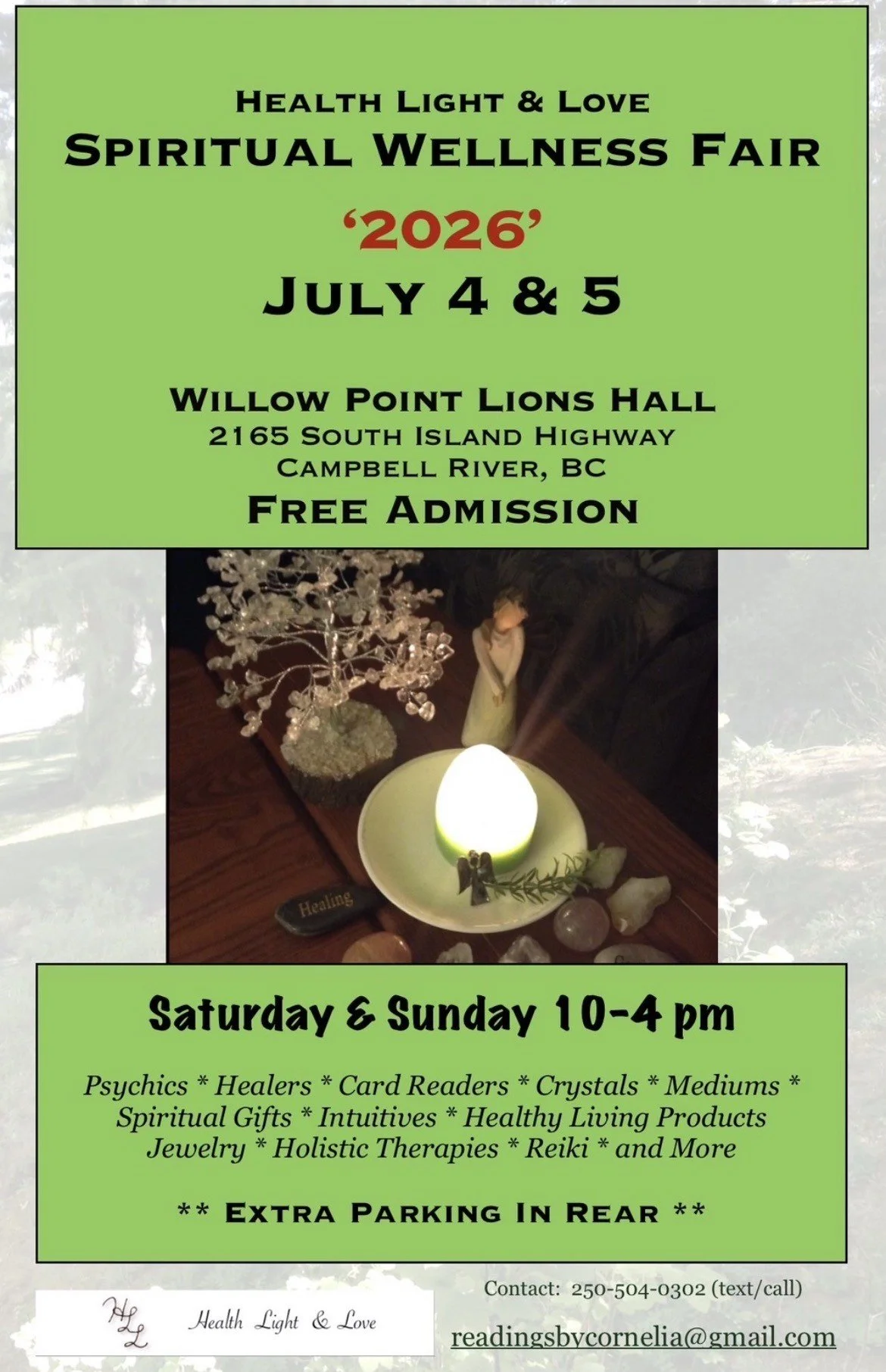 Campbell River Spiritual Wellness Fair