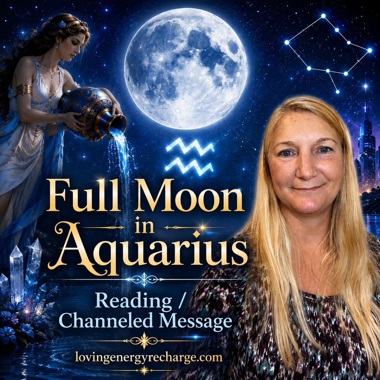 Full Moon in Aquarius ✨ Empty to be Filled