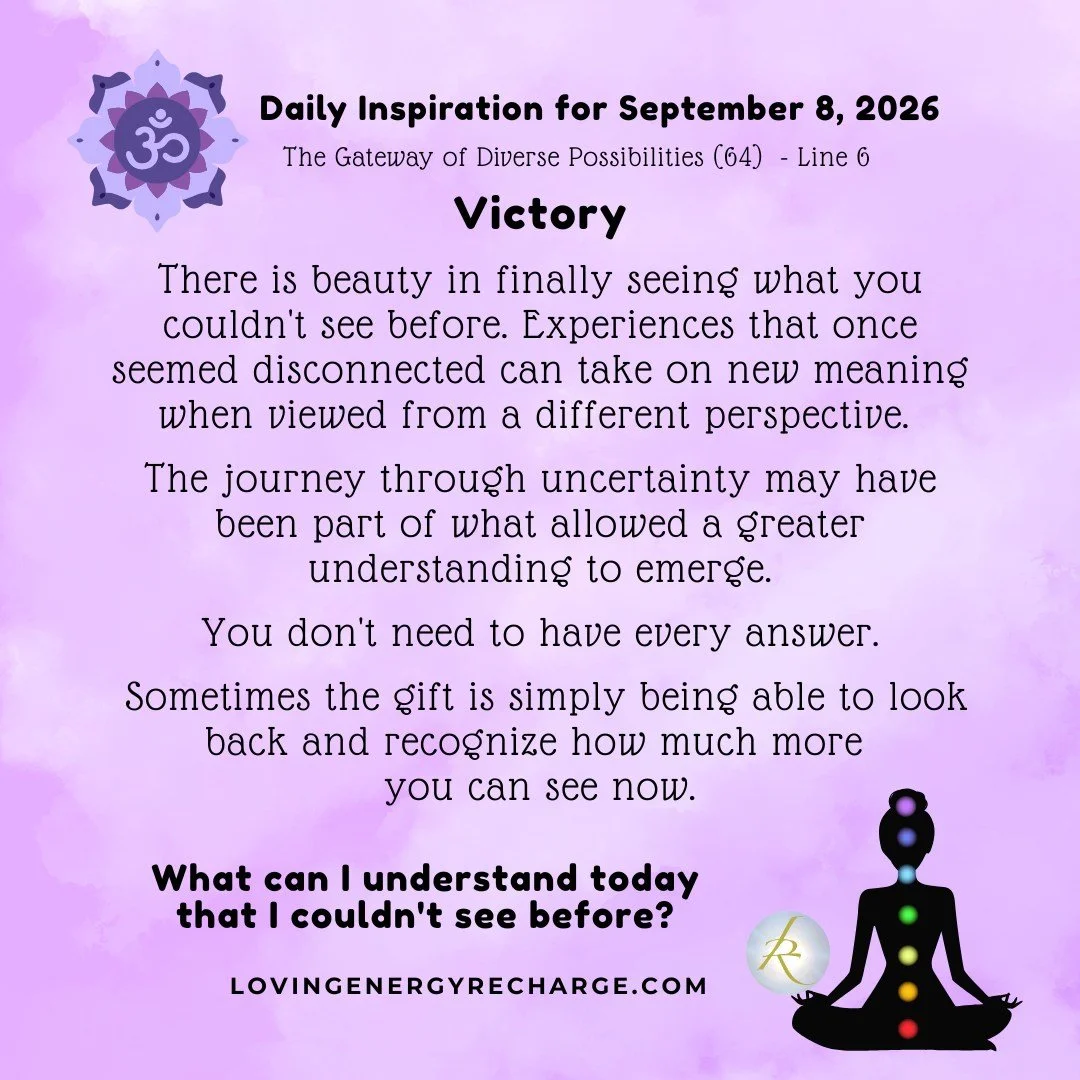 The Sun's Transit into the 6th Line of the Gateway of Diverse Possibilities today invites reflection on, "What can I understand today that I couldn't see before?"

💗link in bio to watch this week's Inner Alchemy video 

#humandesign  #Inne