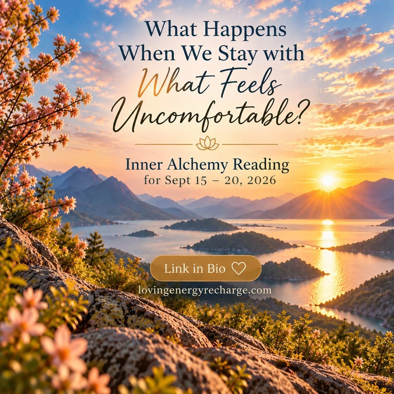 What Happens When We Stay with What Feels Uncomfortable? 💗

There is a natural longing within us to feel connected&mdash;to feel loved, understood, accepted, respected, and known. And yet, the closer we allow someone to come, the more of ourselves w