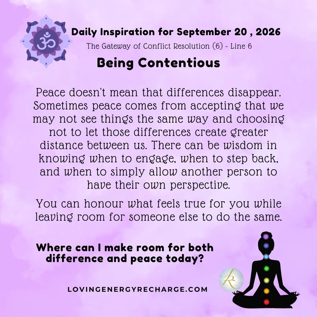 The Sun's Transit into the 6th Line of the Gateway of Conflict Resolution today invites reflection on, "Where can I make room for both difference and peace today?"

💗link in bio to watch this week's Inner Alchemy video 

#humandesign  #Inn