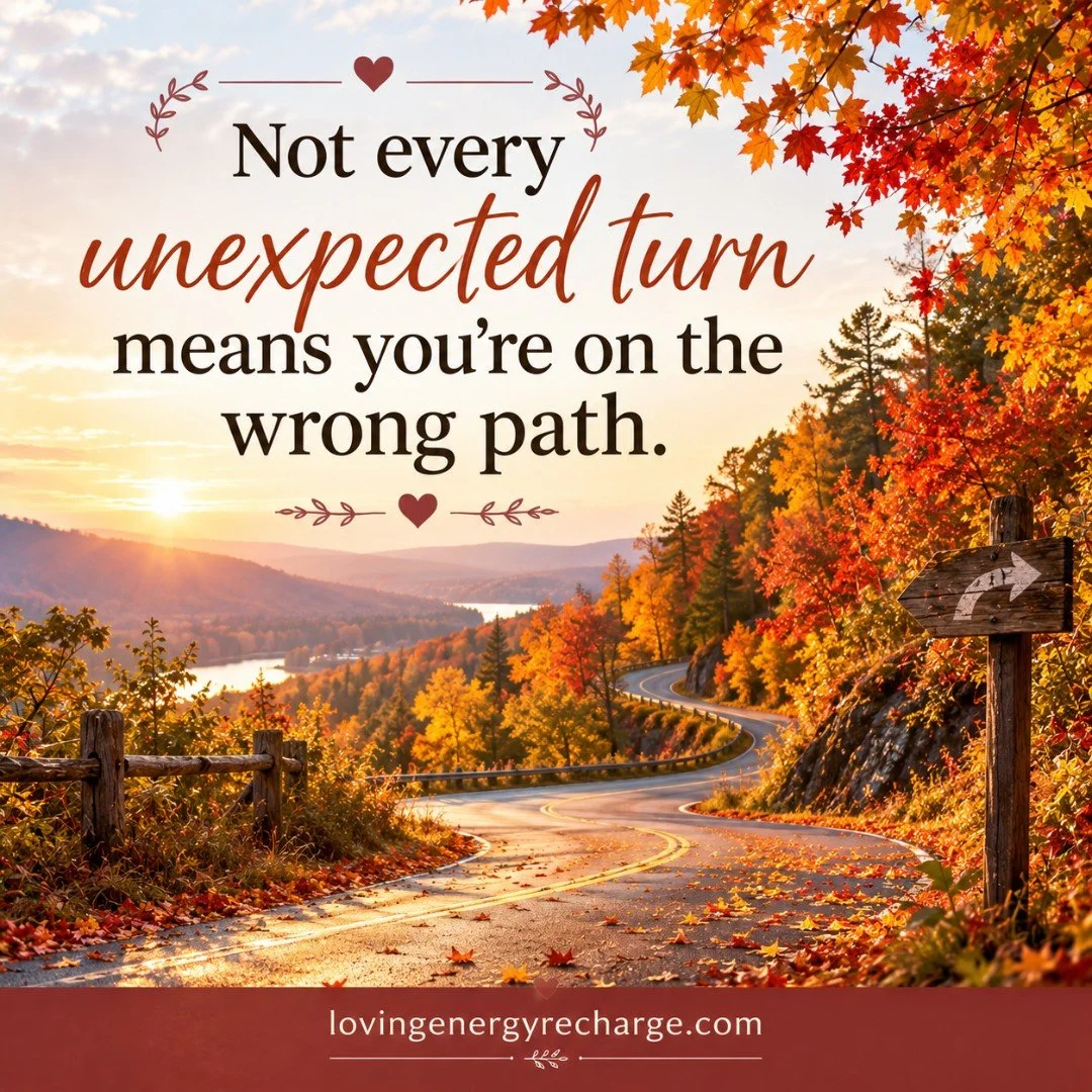 Sometimes life takes you somewhere you weren't expecting to go.

A plan changes. Something doesn't work out the way you imagined. You make a choice and discover something you couldn't have known until you experienced it for yourself.

It can be easy 