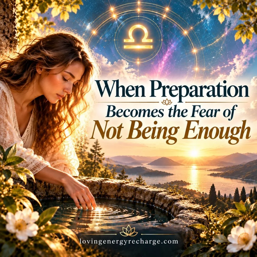 Oct 2 - 7: When Preparation Becomes the Fear of Not Being Enough