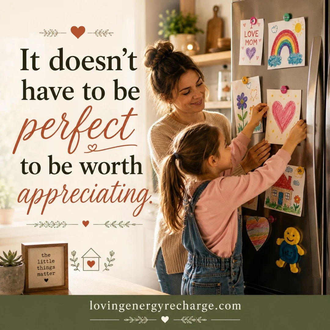 There will probably always be something you could improve.

Something you could have done differently. Something another person could do better. Something in your home, work, relationships, or daily life that isn't quite the way you would like it to 