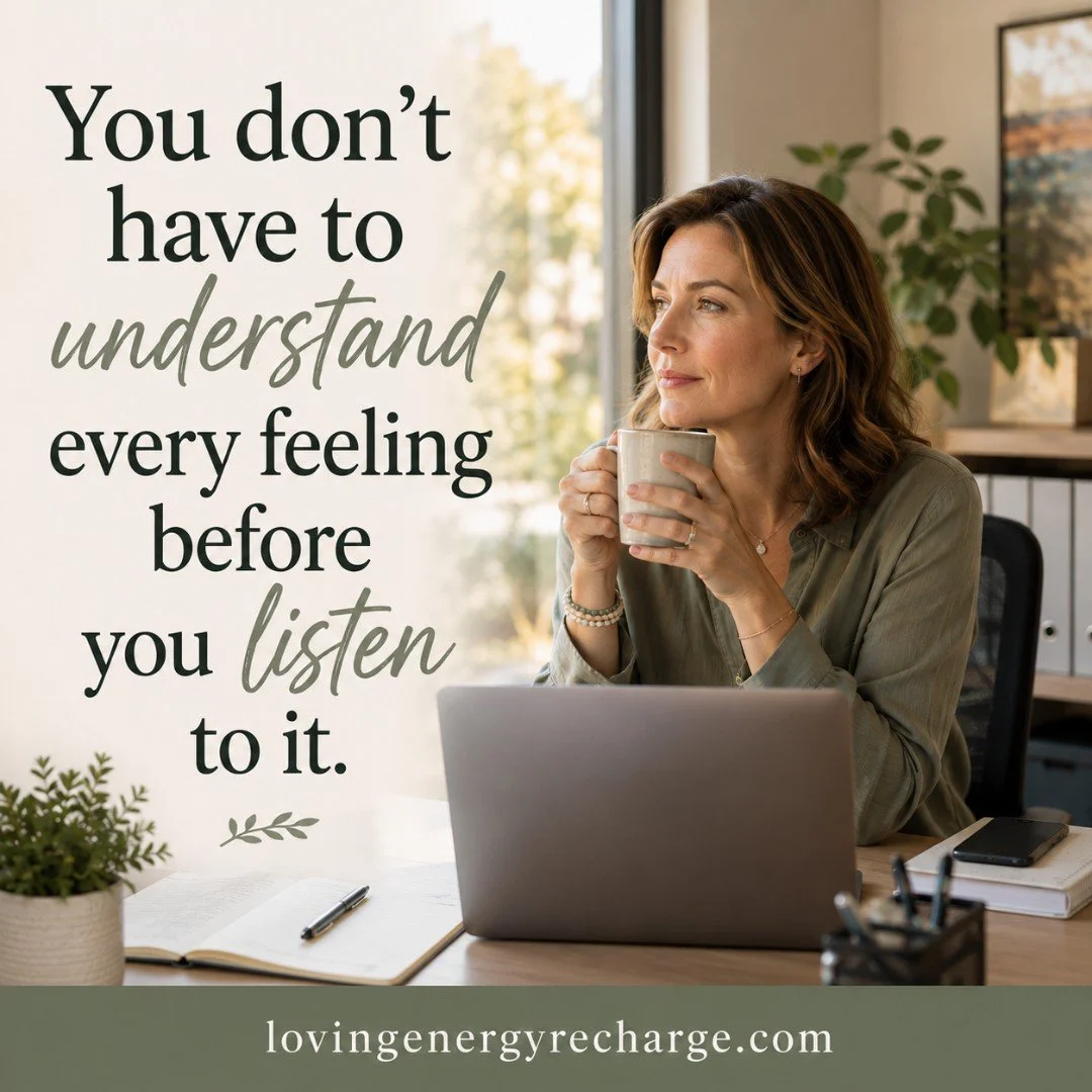 Sometimes your body notices something before your mind knows what to do with it.

You may feel yourself relax around a particular person, hesitate before saying yes, become more alert in a certain environment, or simply sense that something deserves 