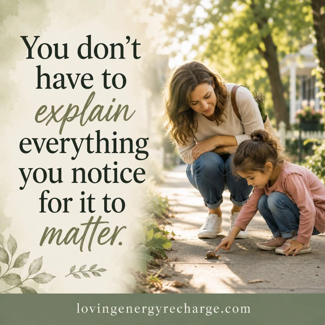 Sometimes you notice something without knowing exactly how you noticed it.

A change in someone's voice. A detail others seem to have missed. A feeling that a conversation has shifted. Or perhaps something simply catches your attention before you've 