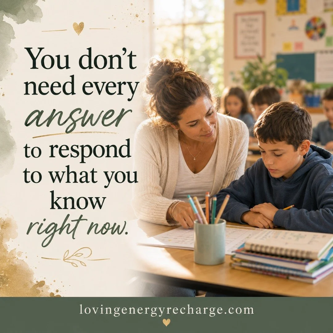 There are moments when you may not have all the information you would like, but something still needs your attention now.

You may know enough to take one practical step, ask a question, make an adjustment, or respond to what is actually happening in
