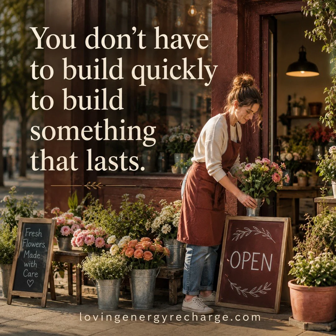 When something matters to us, it can be tempting to want to see it succeed quickly. We may look for signs that we're on the right path, compare our progress with someone else's, or wonder whether we're falling behind when growth takes longer than exp