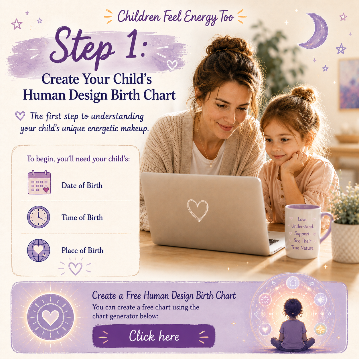 Create your child's Human Design Chart