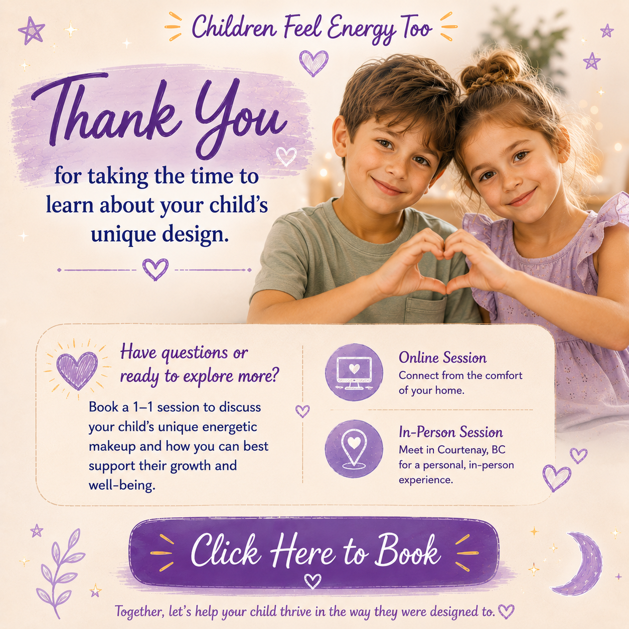Thank you for exploring "Children Feel Energy Too"