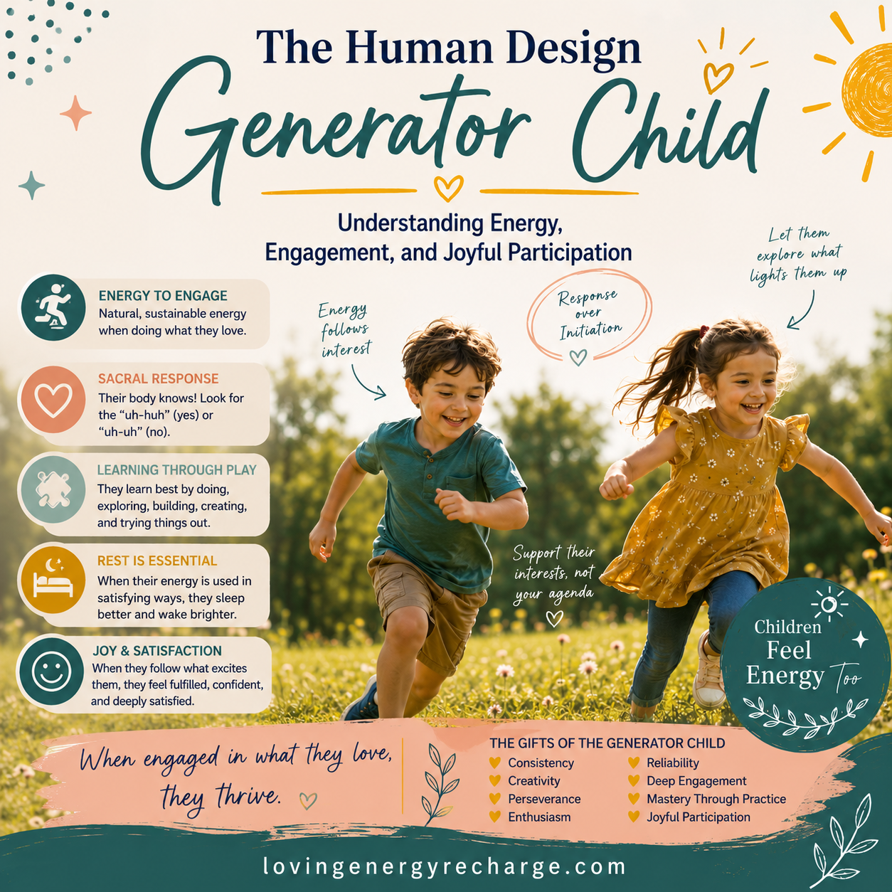Generator Child Info Sheet