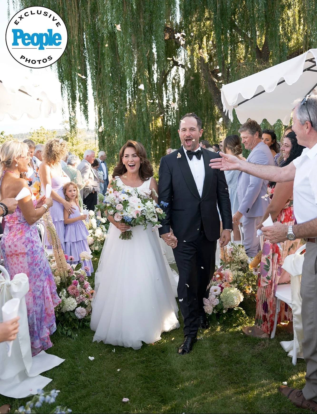 Not sure how we can top this! @jillian.harris and @justinpasutto, you two are the real deal. Kind, hardworking and generous, planning with you was a dream&mdash;two years in the making. We are overjoyed to see snippets of your gorgeous wedding on @pe