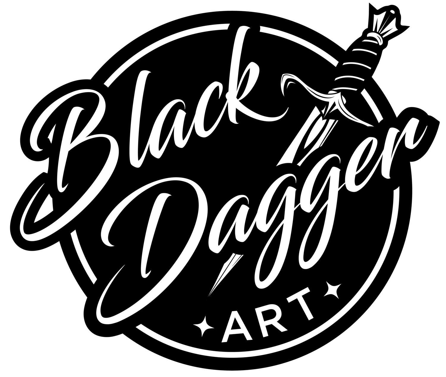 Black Dagger Art