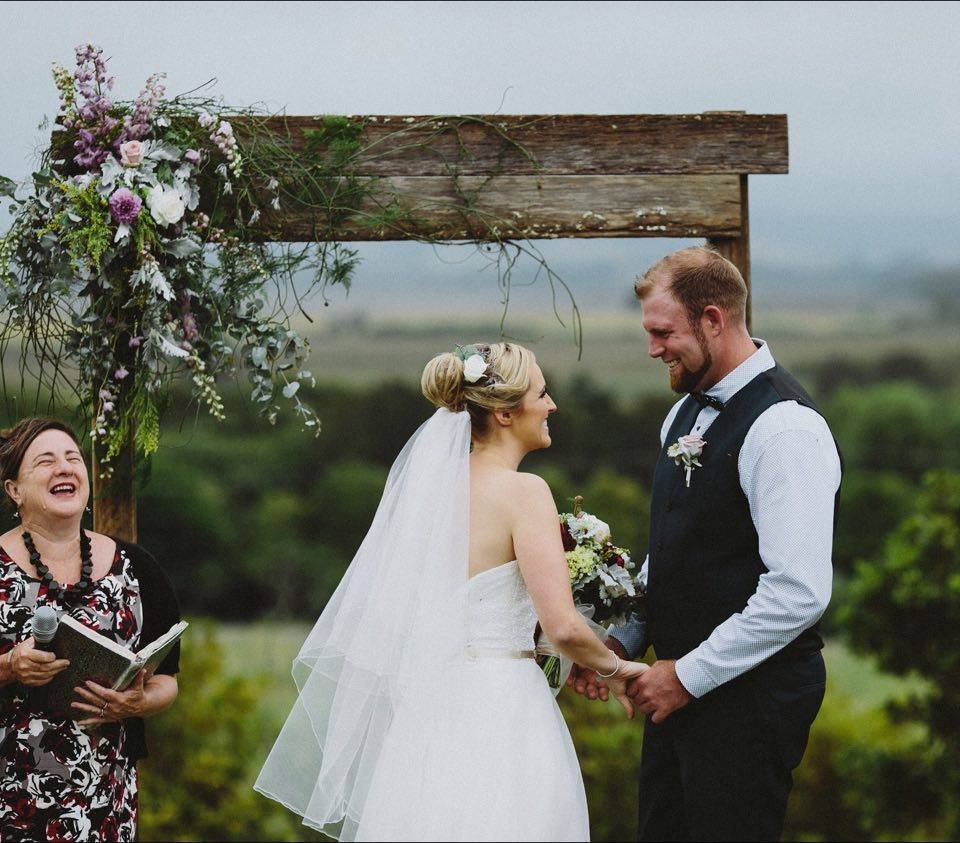Vineyard Vows. So many great wineries on the south coast, all of them offering intoxicating views and atmosphere.