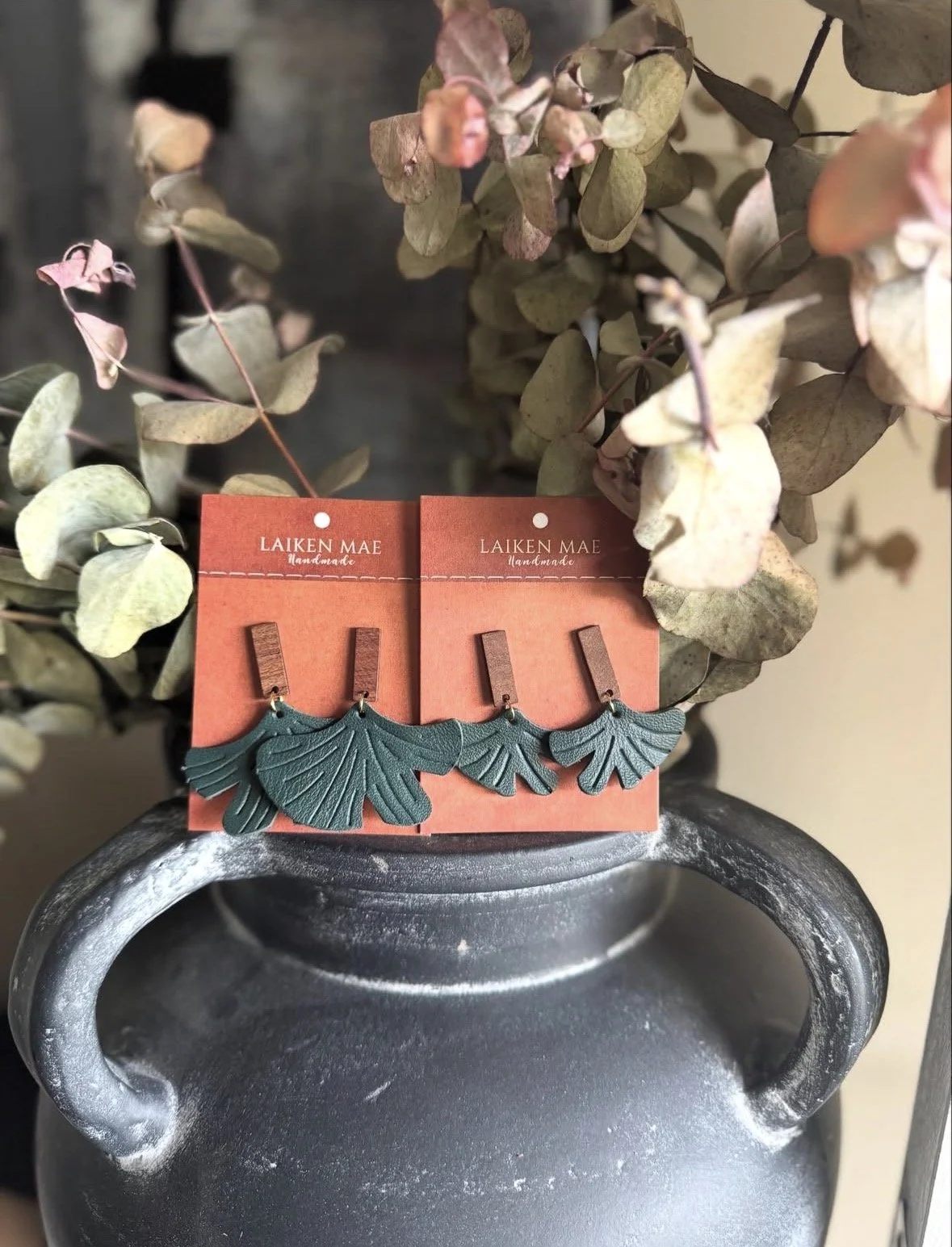 Boho Ginko Leaves