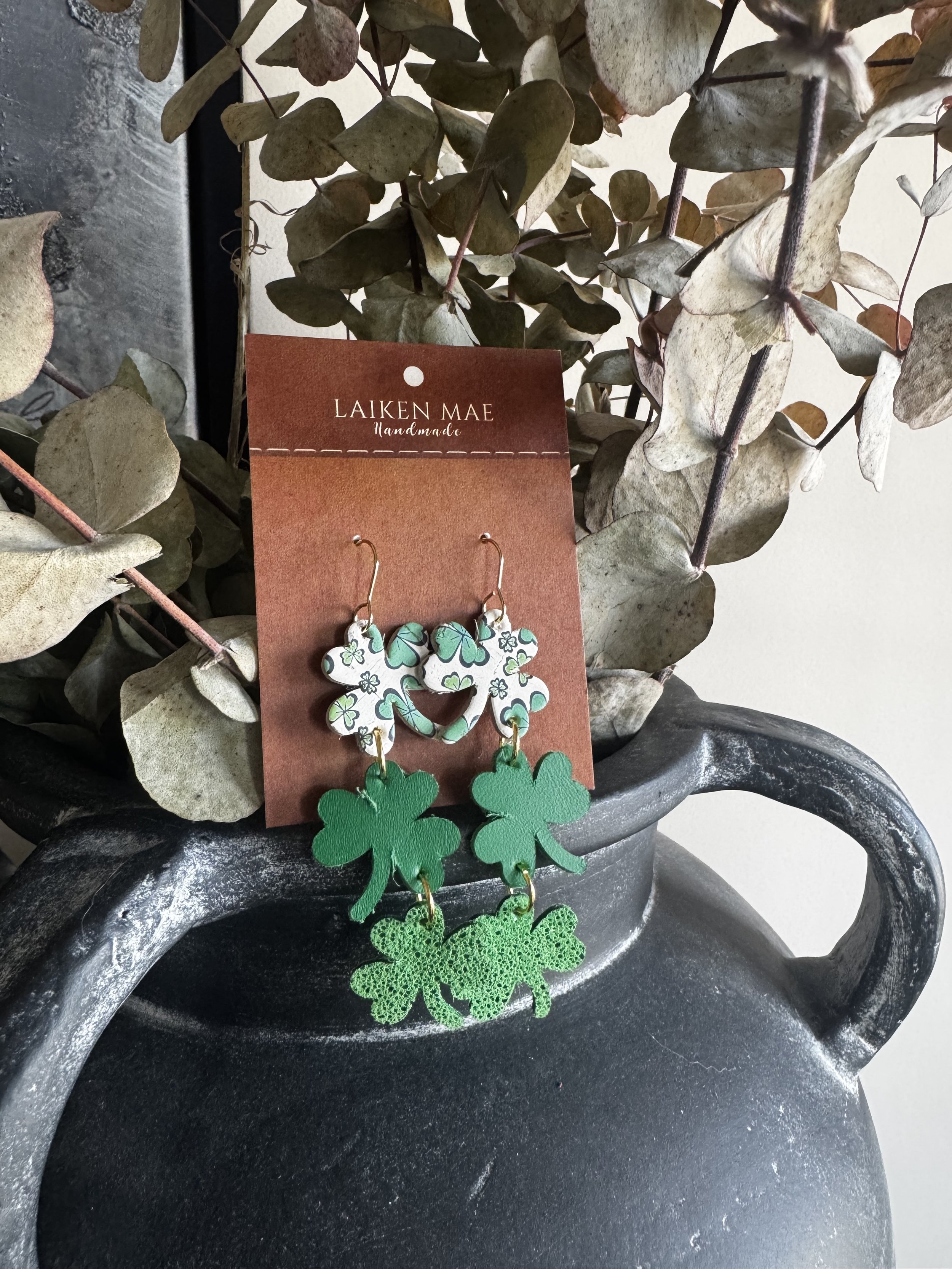 Triple Clover Dangle