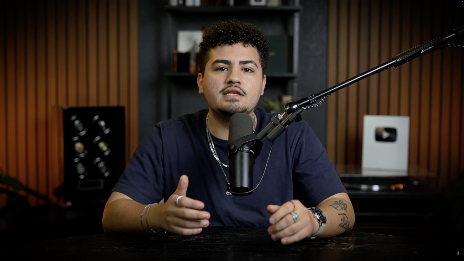 Solo studio setup for content creators and YouTubers in Pensacola, Florida