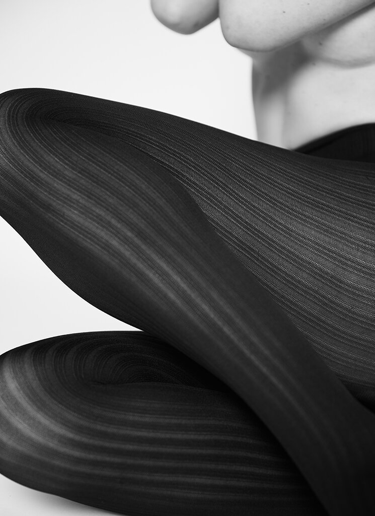 Freja Organic Wool Tights Black | Shop now - Swedish Stockings